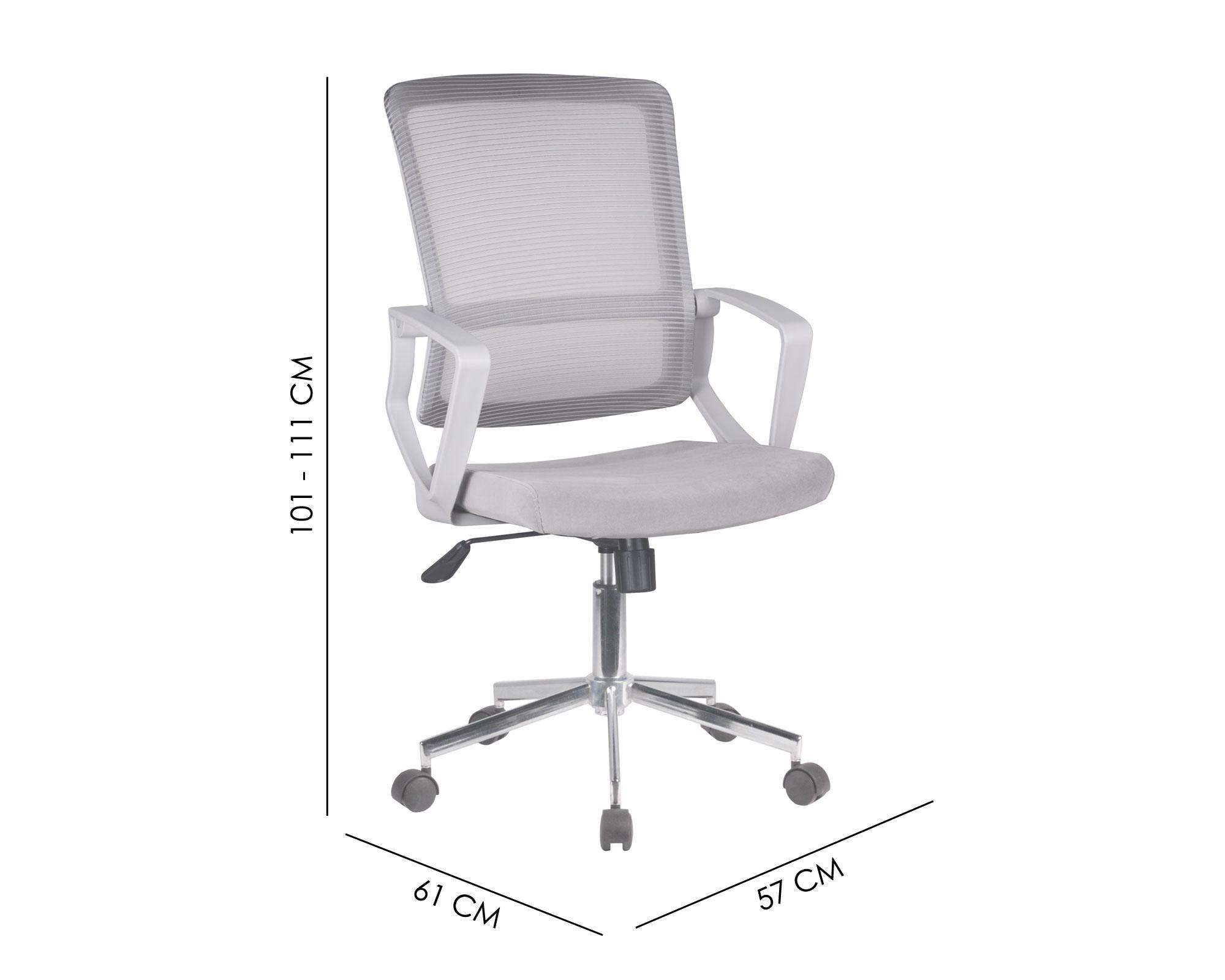 Silla PC Noa gris M+Design-4