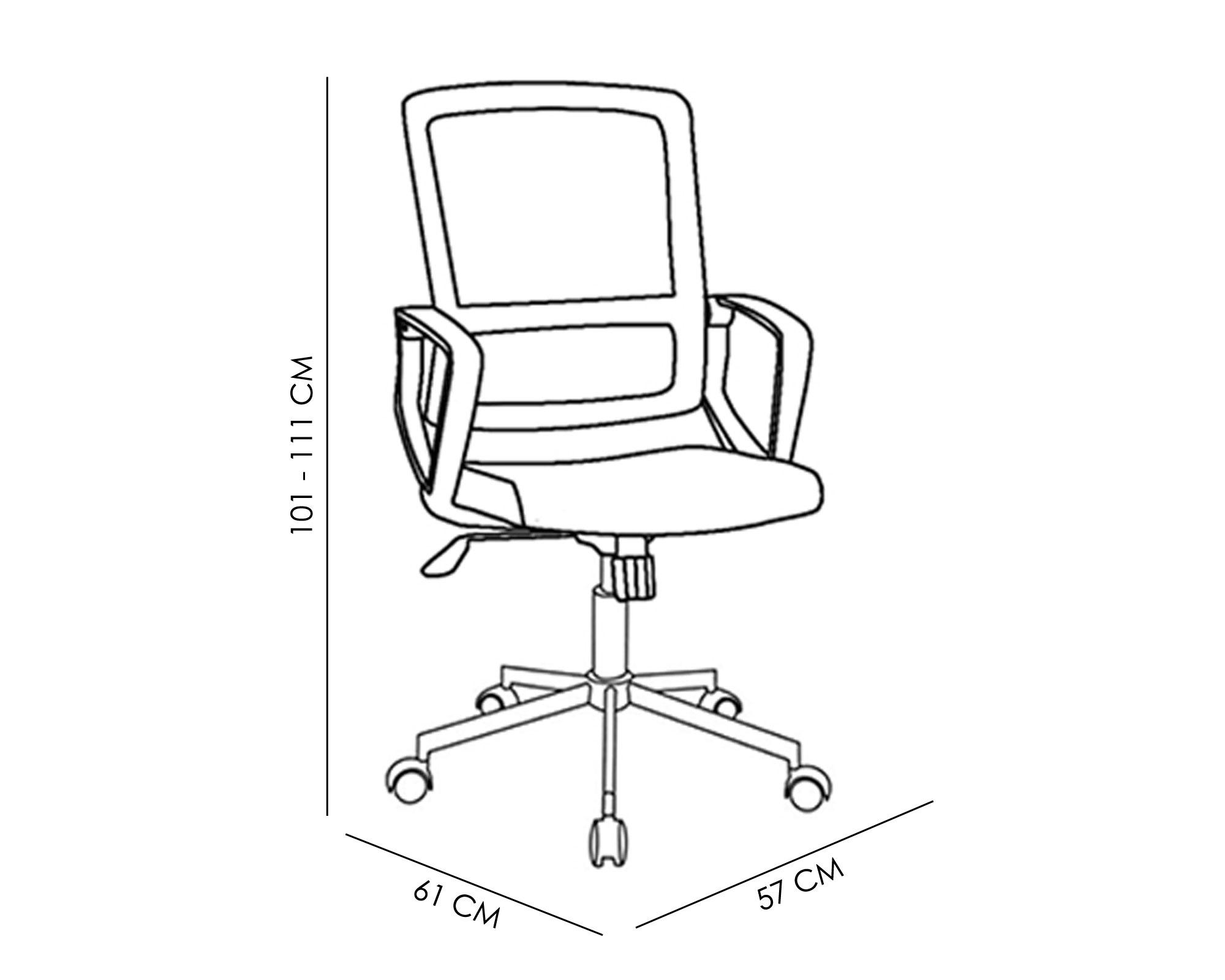 Silla PC Noa mostaza M+Design-4