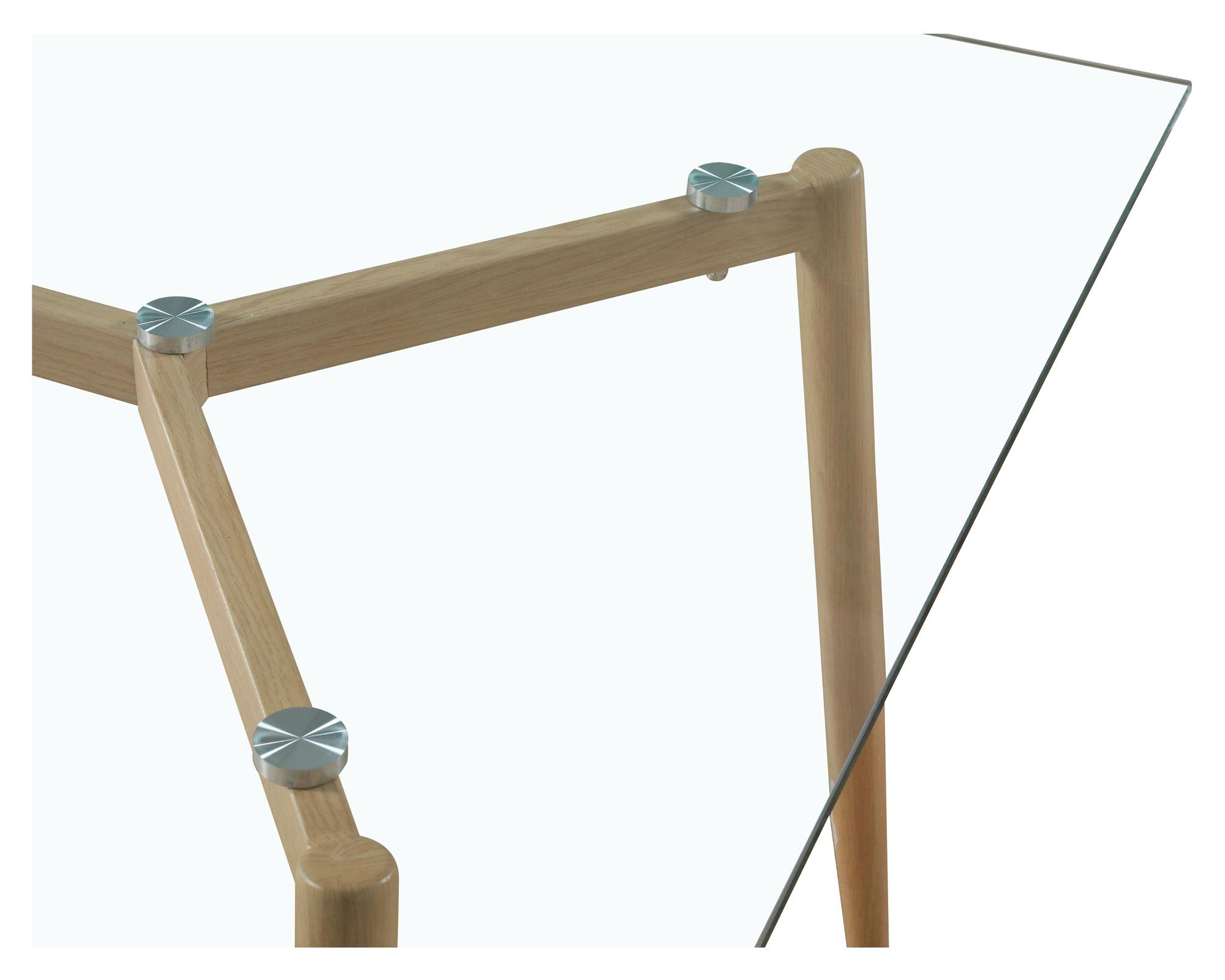 Comedor 4 sillas Dini transparente/blanco M+Design-2