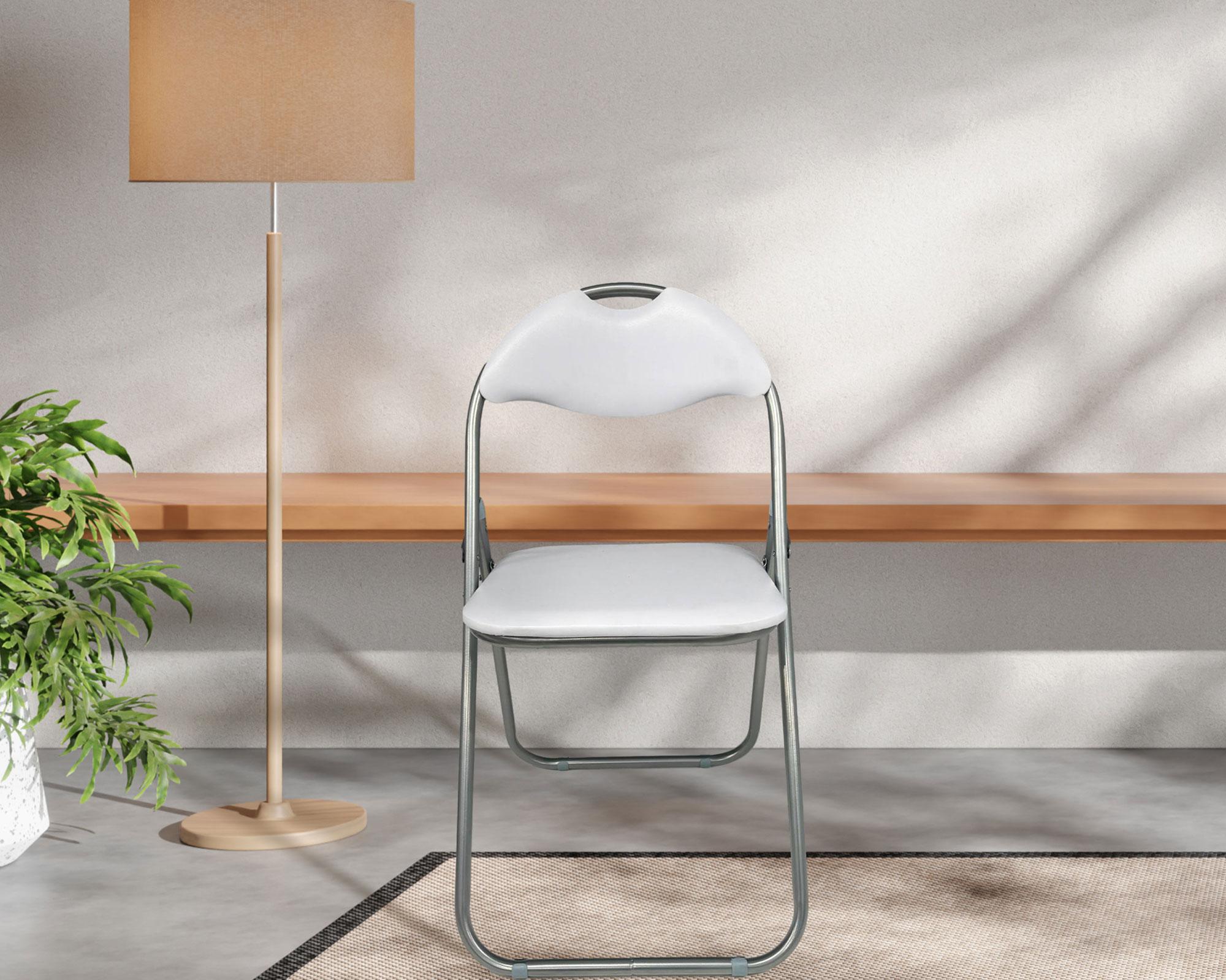 Silla plegable Auditórium 2.0 blanco M+Design-7