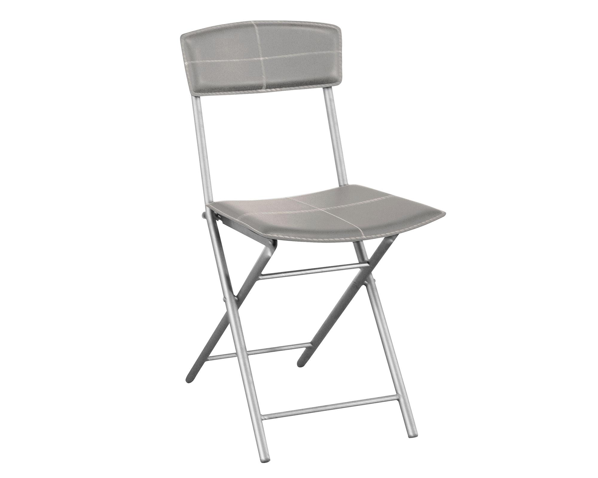 Silla plegable gris M+Design-0