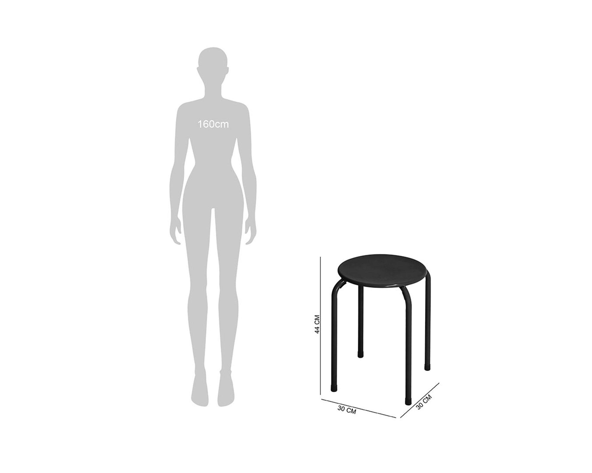 Piso banquito negro M+Design-6