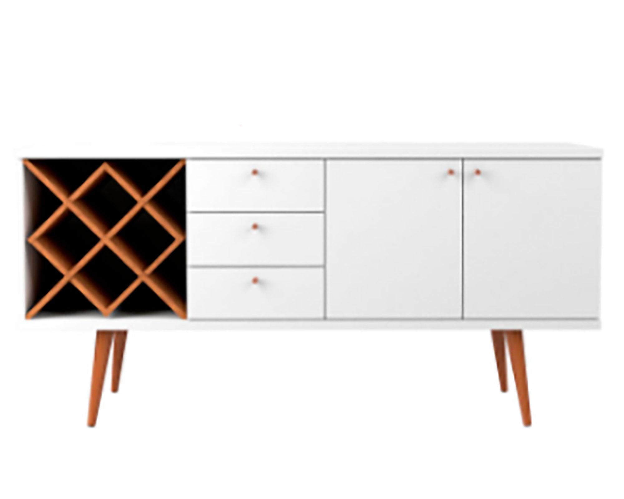 Buffet Lizzie blanco/natural M+Design-0