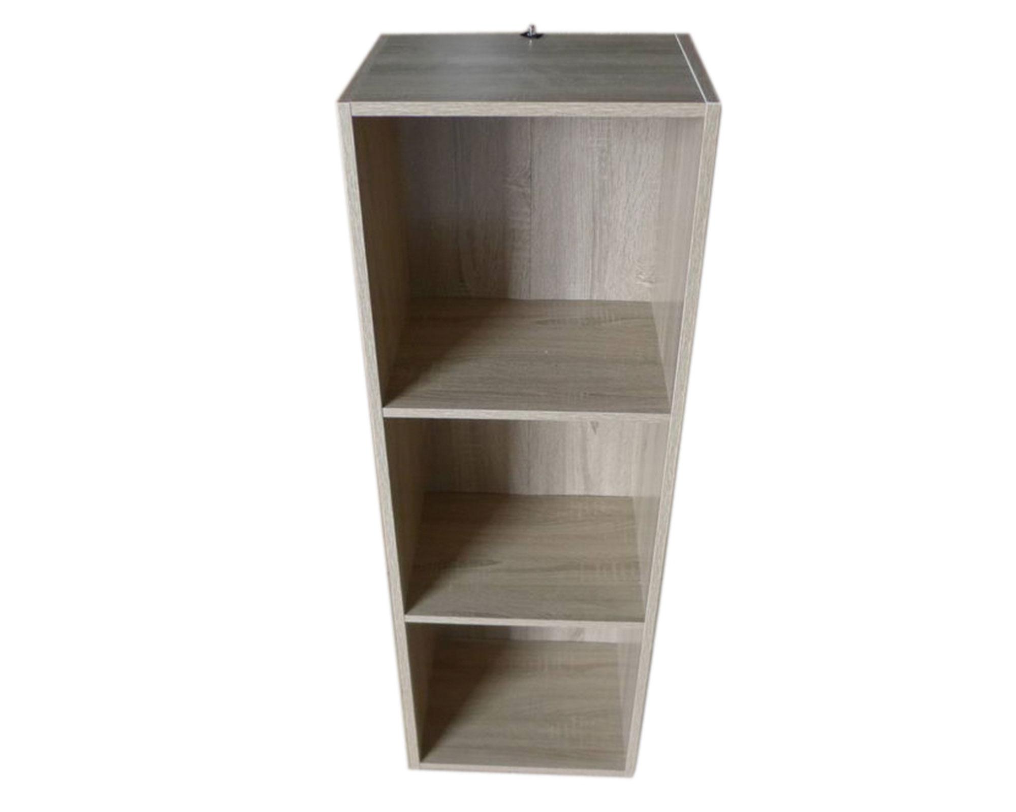 Rack TV + librero natural M+Design-7