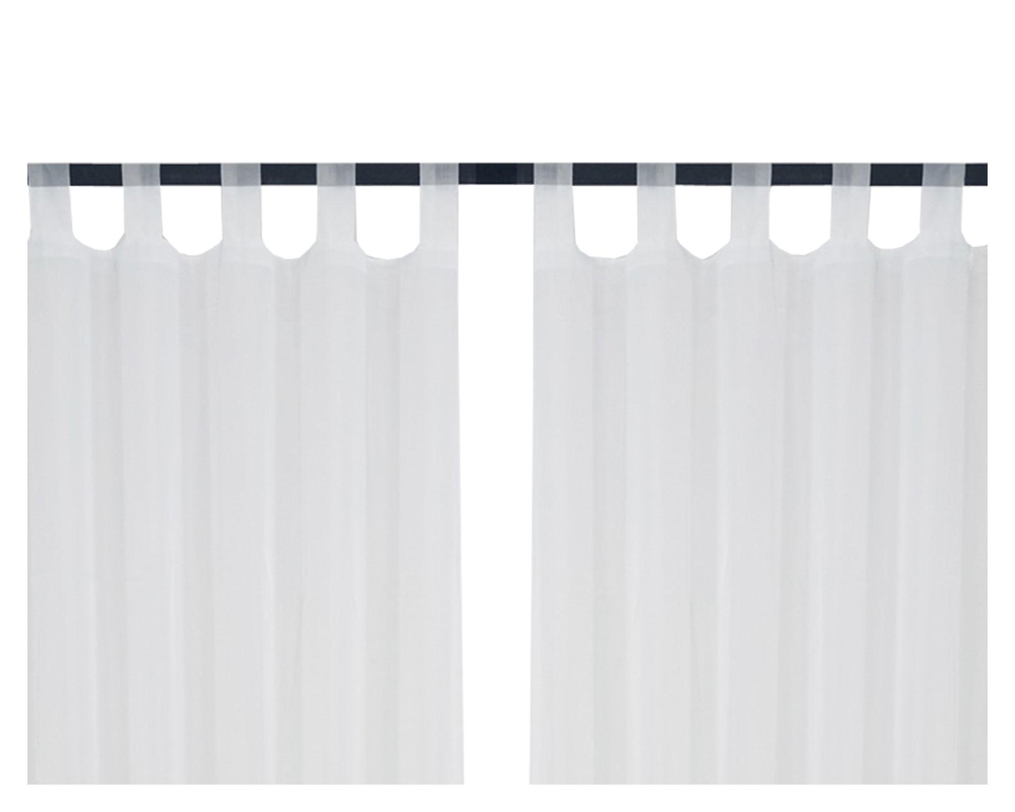 Velo 140x230 cm liso blanco Cotidiana-1