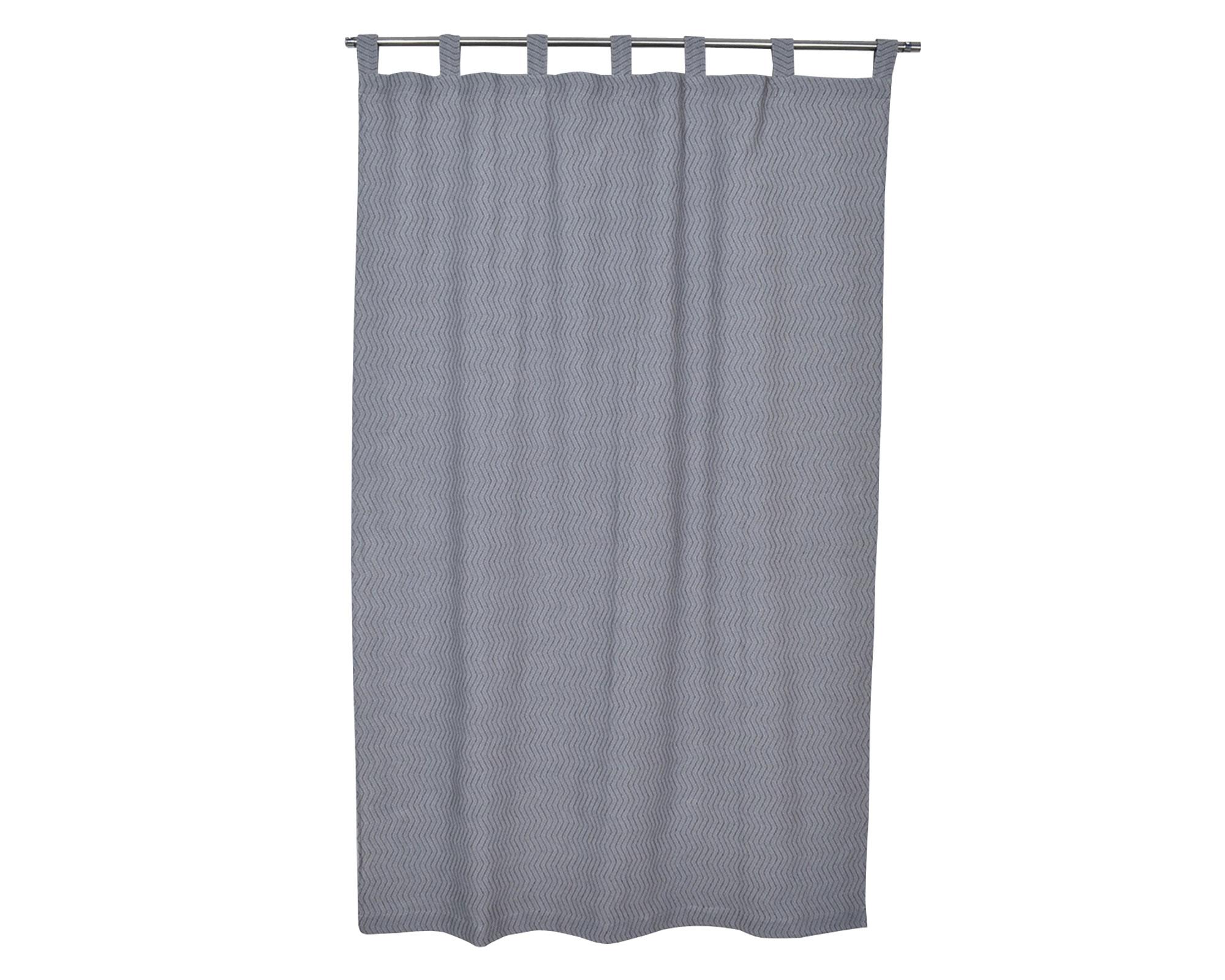 Cortina sunout 140x230 cm Stich gris Cotidiana-2