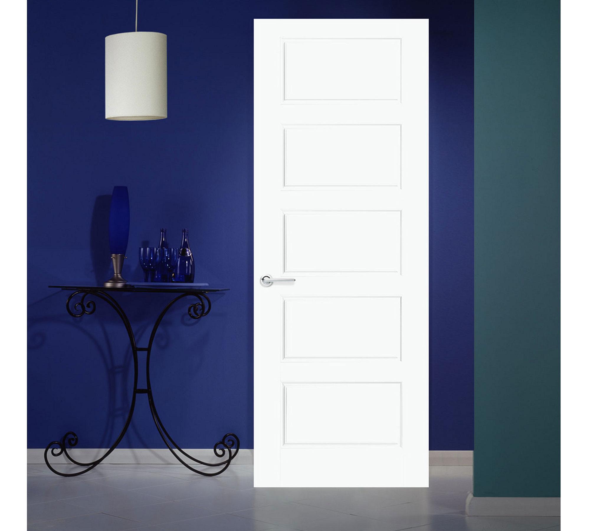 Puerta Interior Borde Rio 75x200 cm con perforación Masonite-0