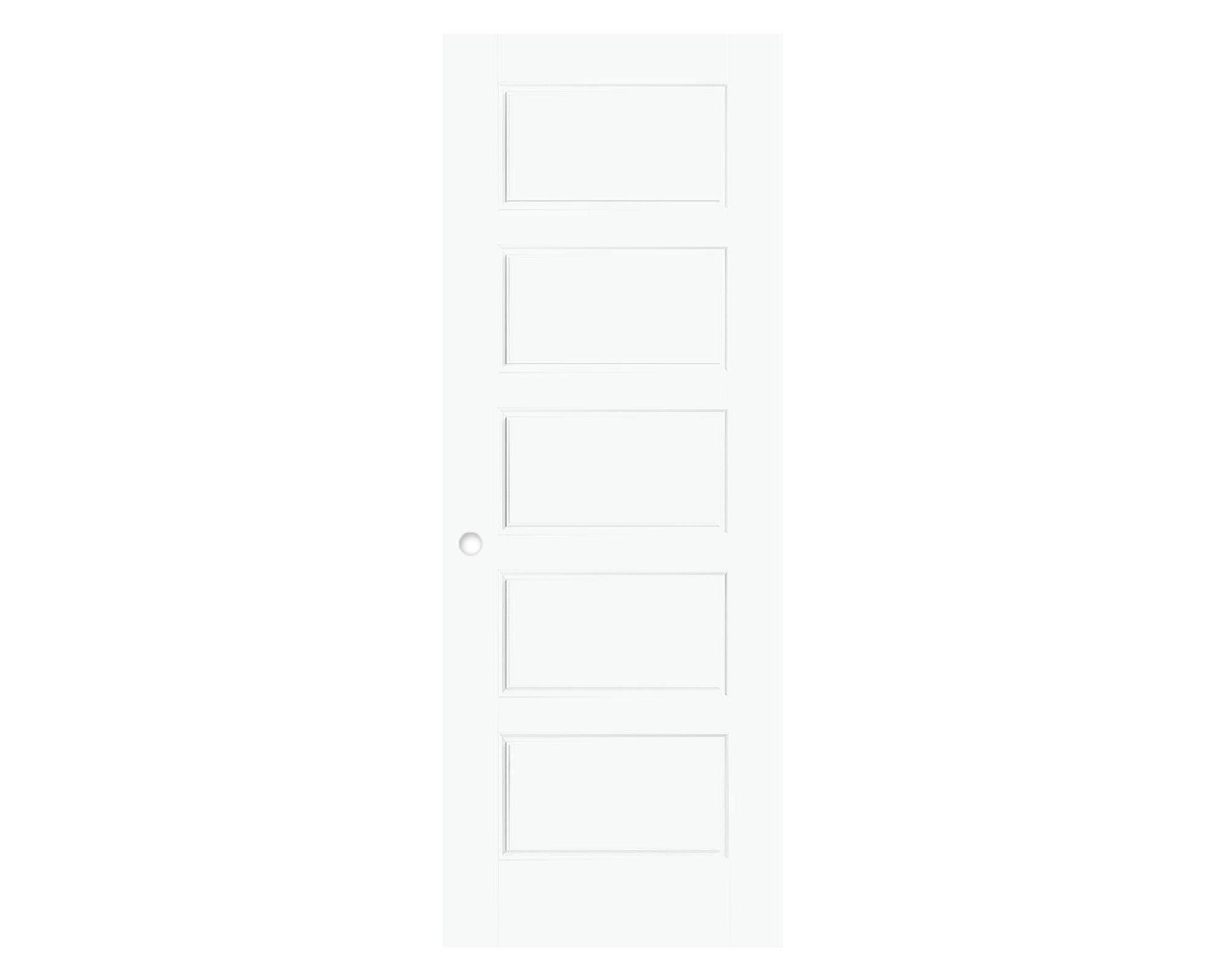 Puerta Interior Borde Rio 75x200 cm con perforación Masonite-1