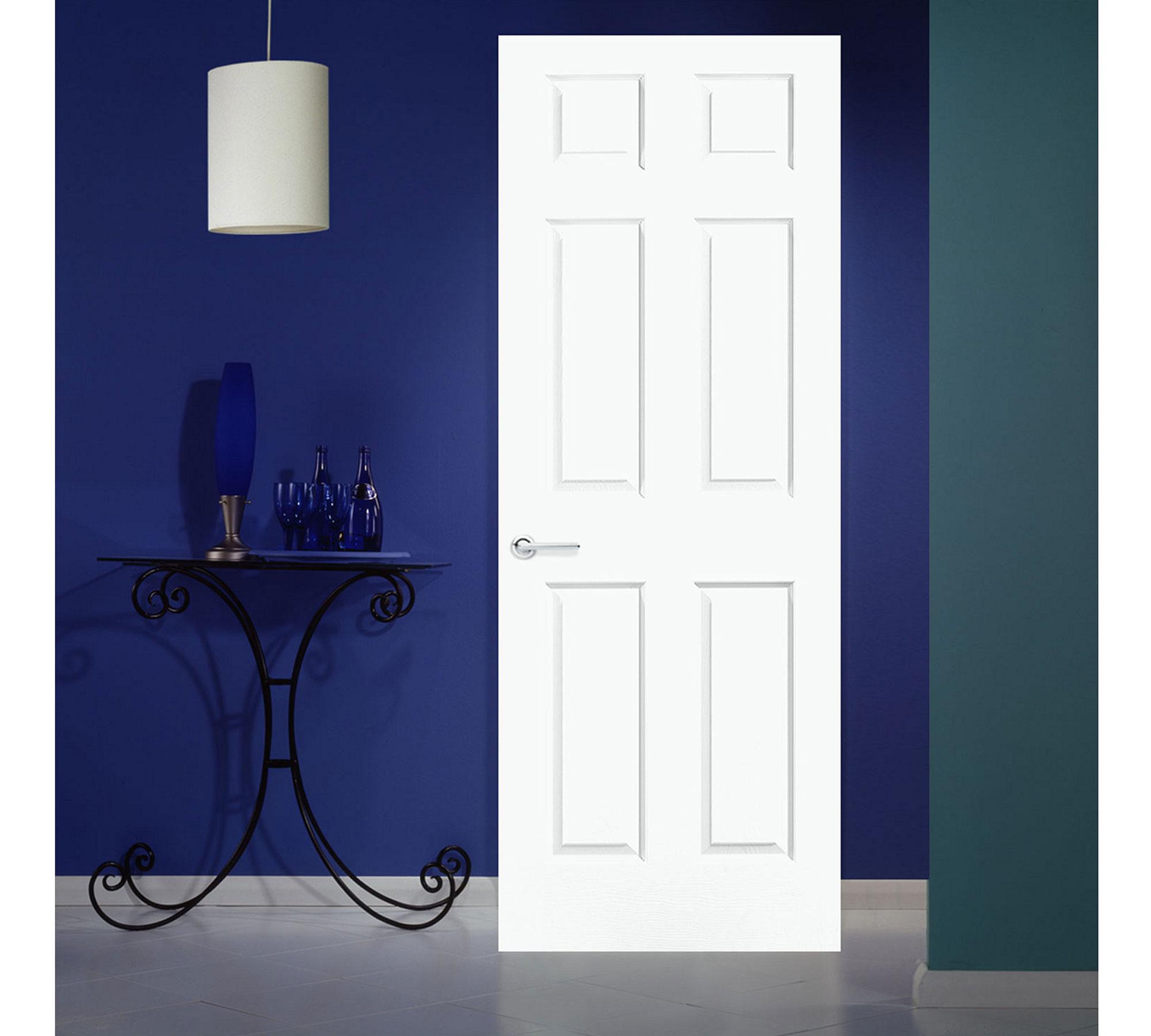 Puerta Interior Sinfonía 90x200 cm sin perforación Masonite-0