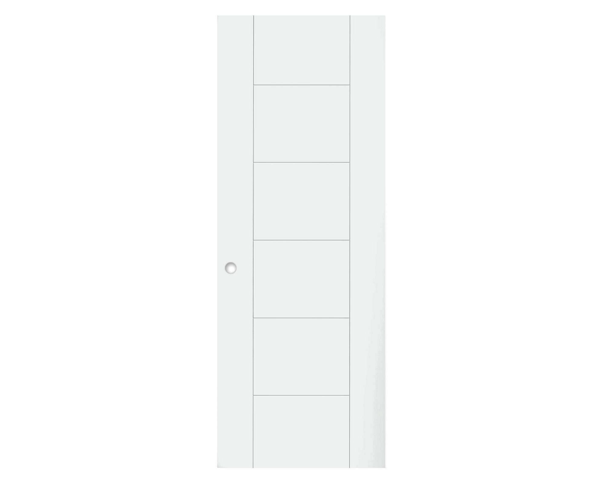 Puerta Interior Amparo 90x200 cm con perforación Masonite-1