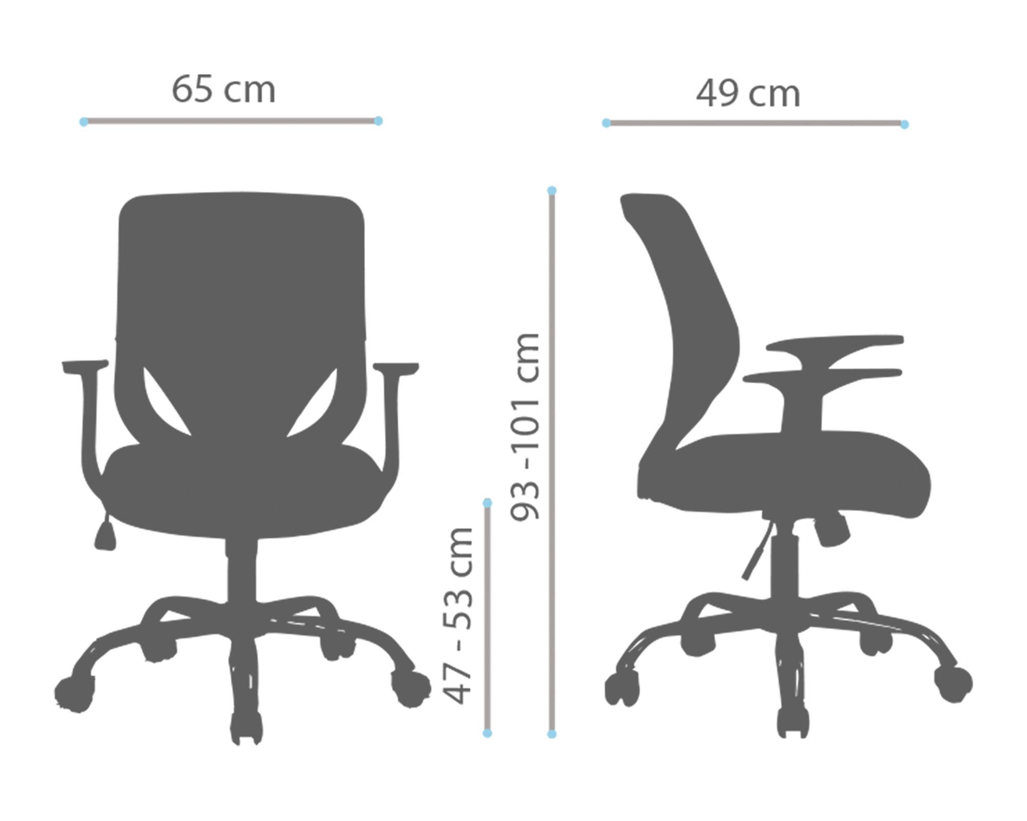 Silla de escritorio Nil negro One Sit-4