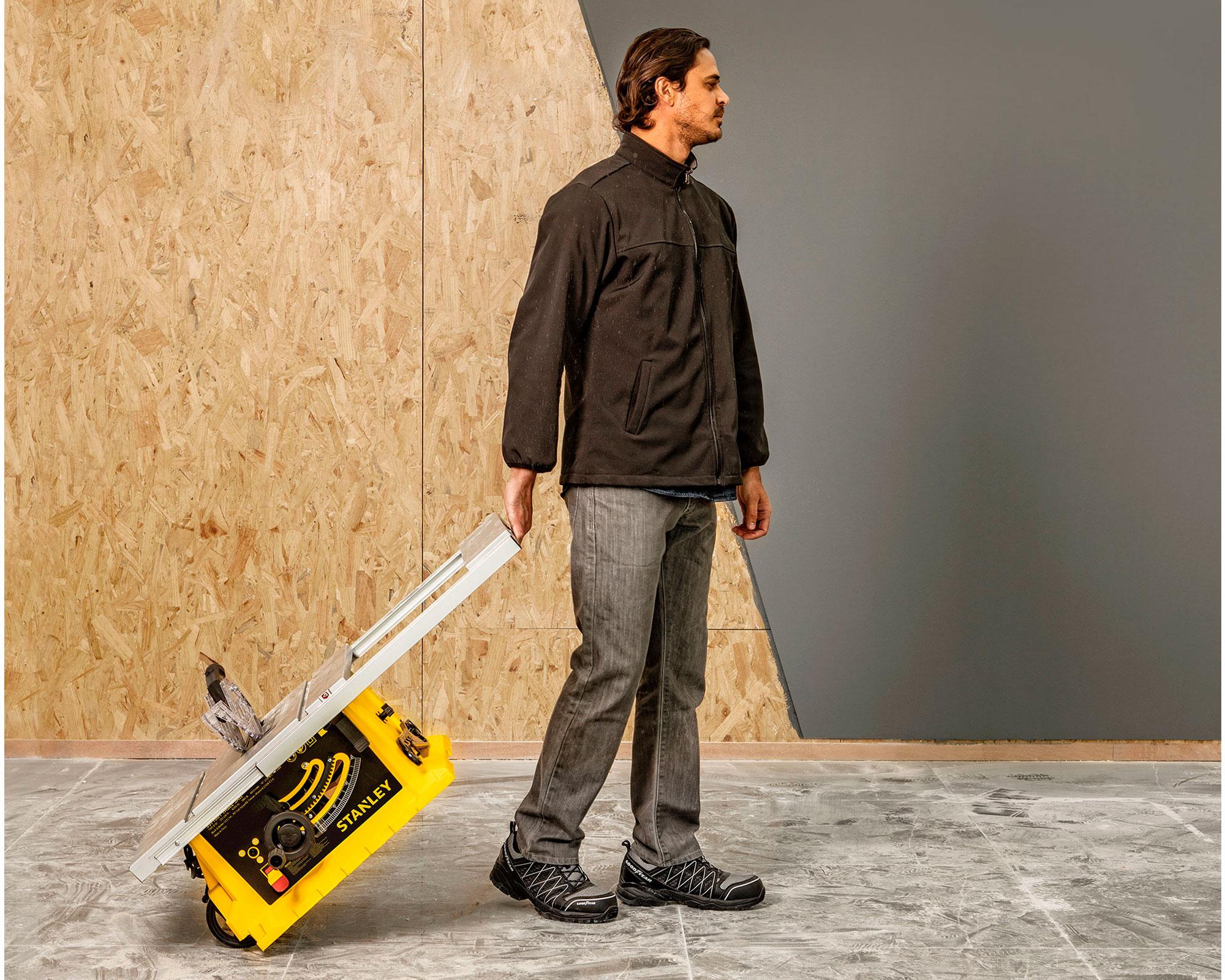 Sierra banco 1800W SST1801 + lijadora 240W SS24 Stanley.-10