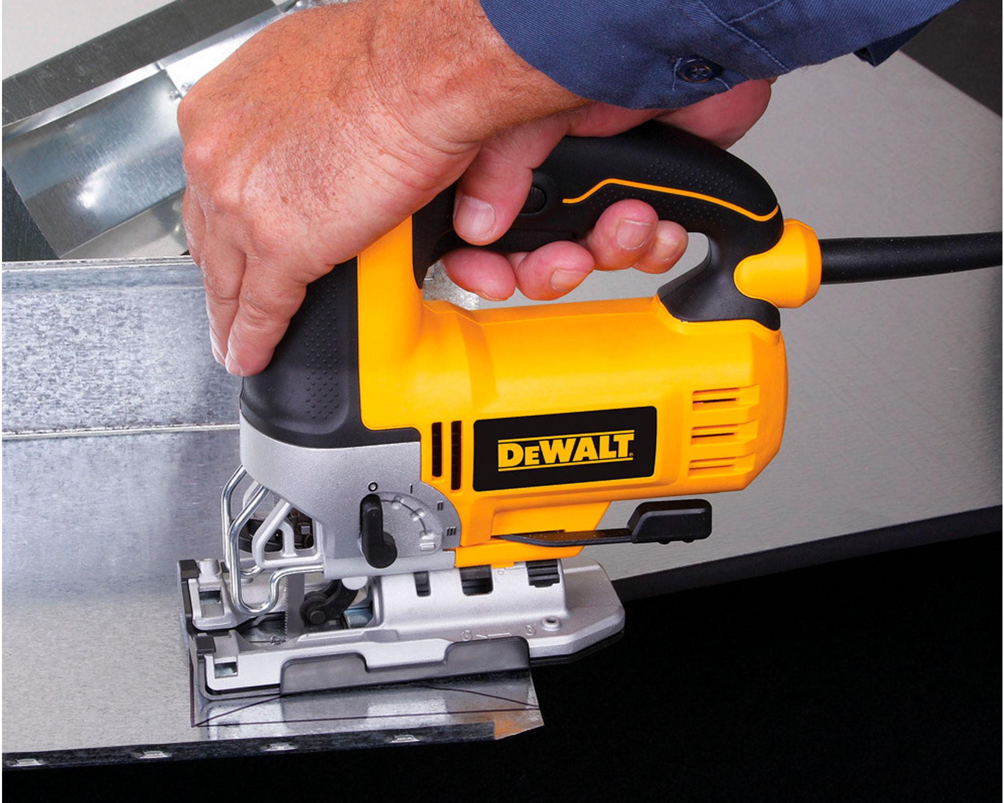 Sierra banco 1800W DWE7470 + sierra caladora 500W DWE300-7