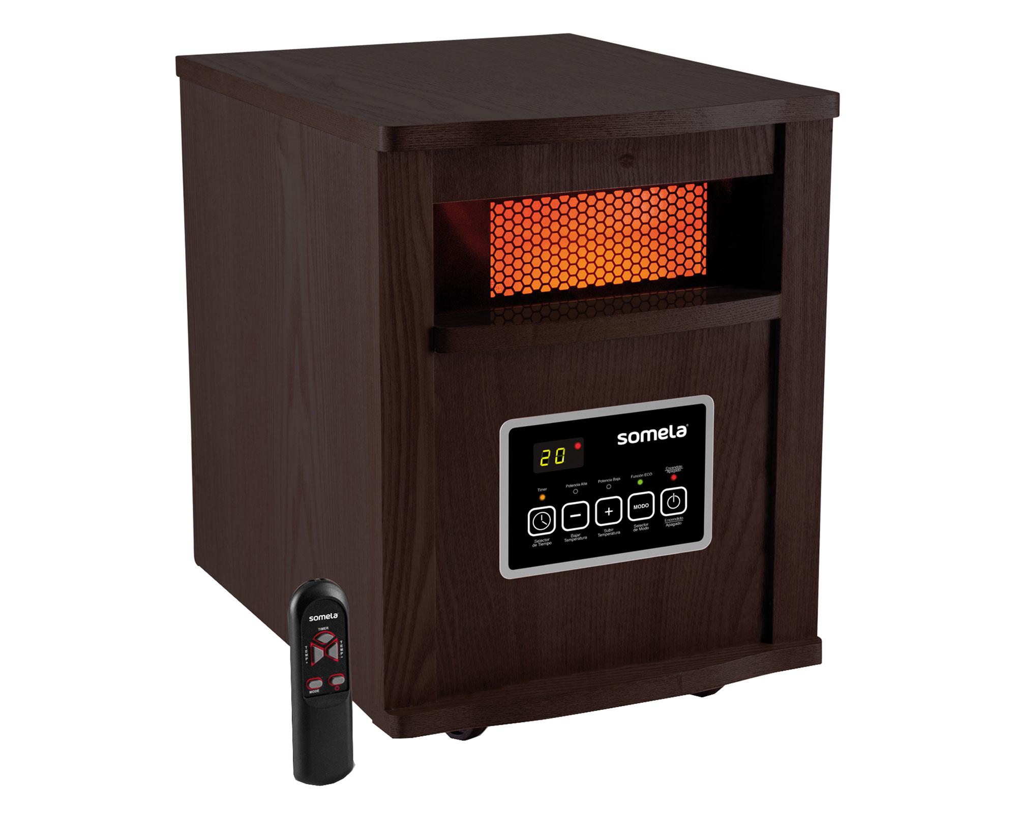 Estufa infrarroja 1500W Purezza LED 6000 Somela-1