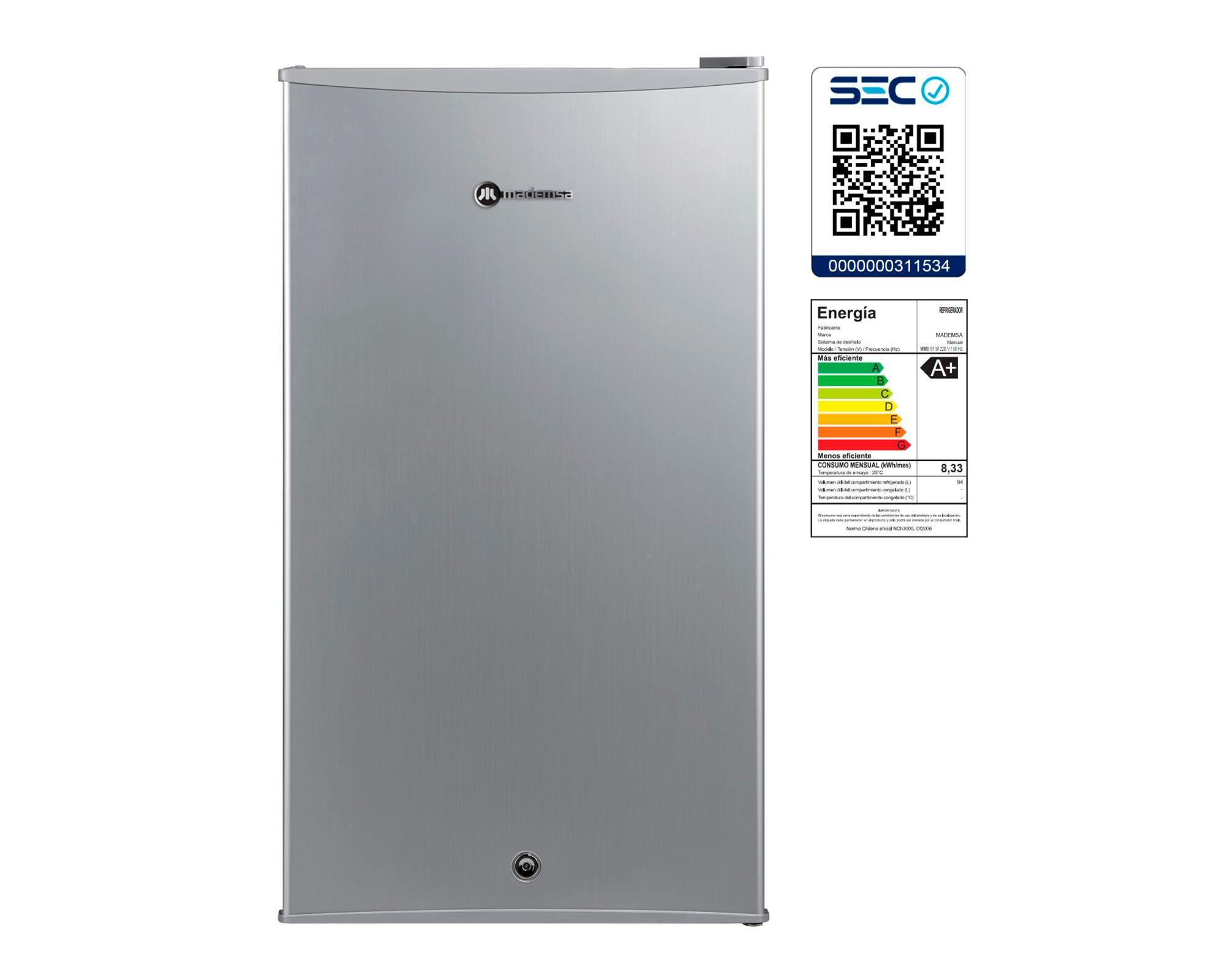 Minibar 94 litros FMB 91S Mademsa-4