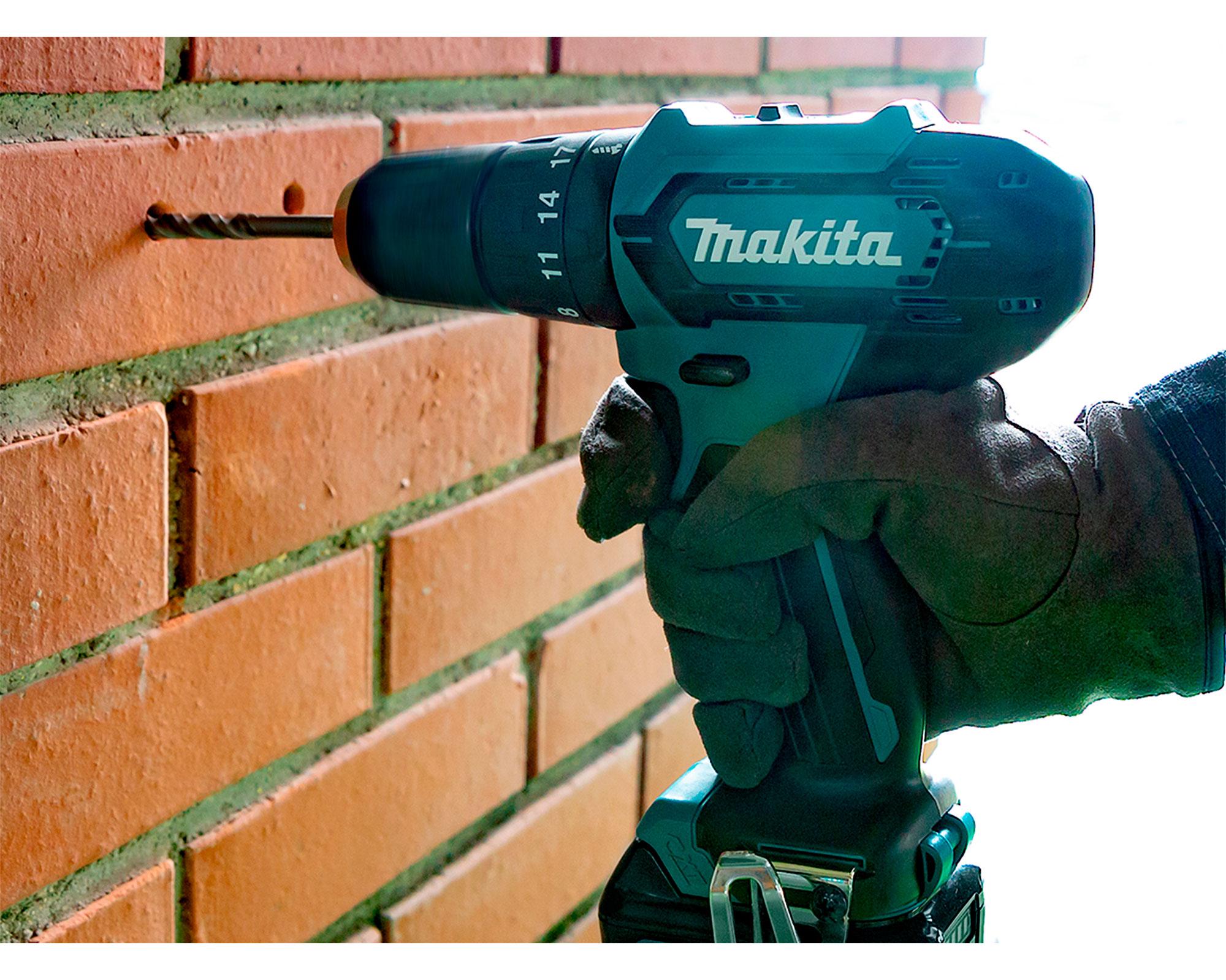 Taladro percutor inalámbrico 12V 10mm HP333D + 1 batería 1,5 Ah Makita-3