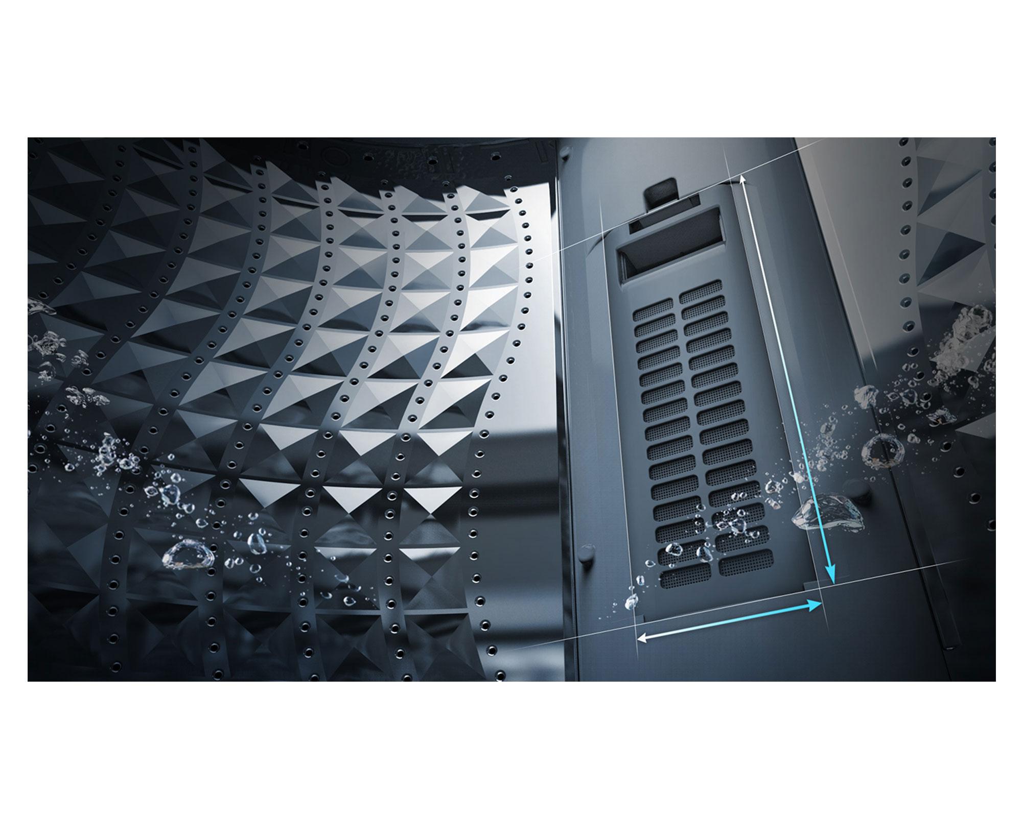 Lavadora carga superior 13 kg WA13T5260BY/ZS gris Samsung-17
