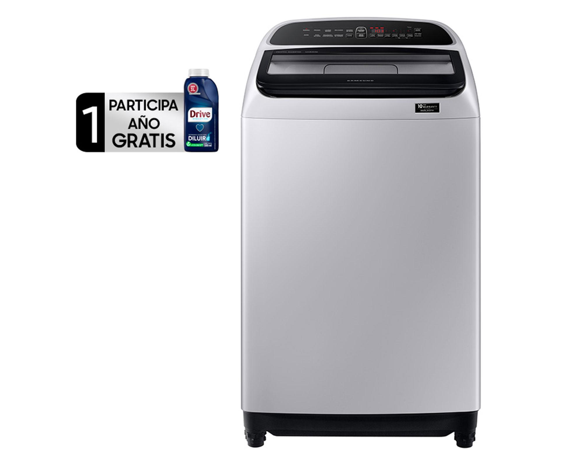 Lavadora carga superior 13 kg WA13T5260BY/ZS gris Samsung-23