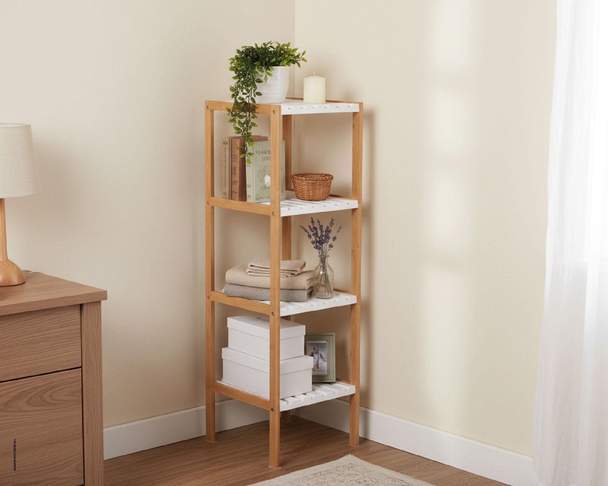 Repisa 4 niveles Bamboo-2