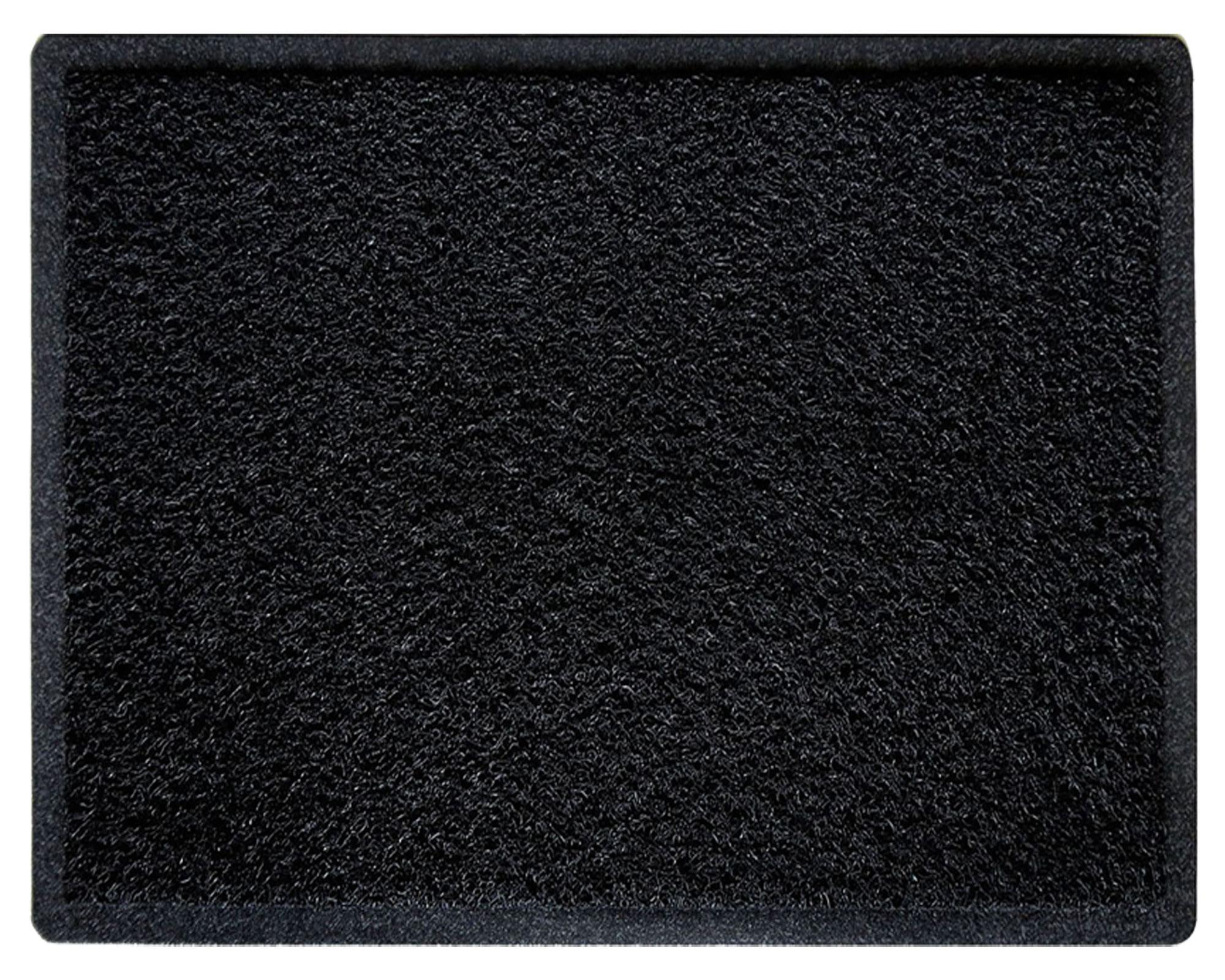 Limpiapiés 40x60 cm Spaguetti negro 2 unidades Cotidiana-1