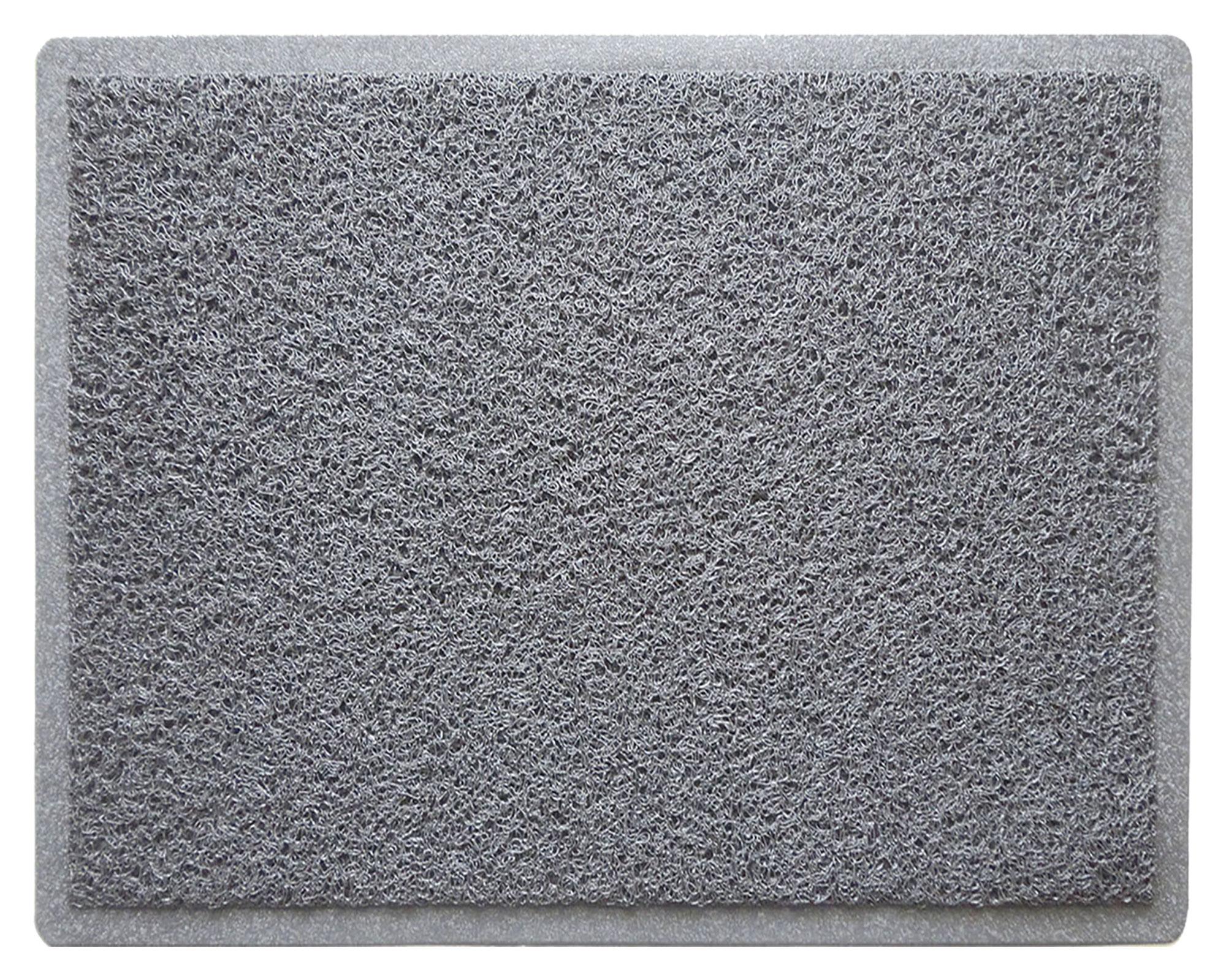 Limpiapiés 40x60 cm Spaguetti gris 2 unidades Cotidiana-1