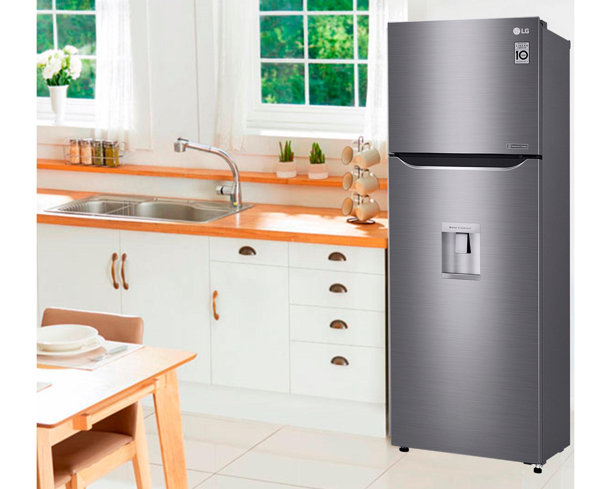 Refrigerador no frost 254 litros GT29WPPDC silver LG-8