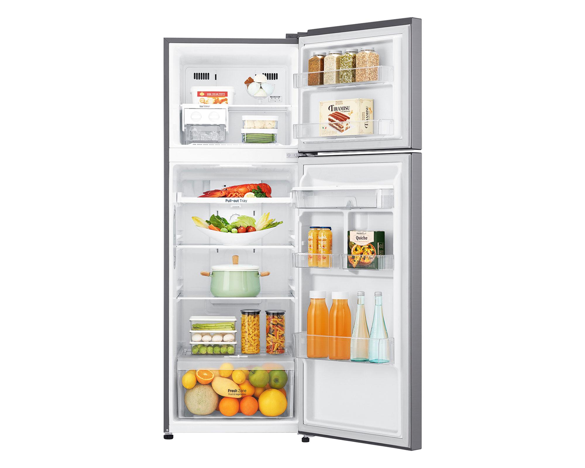 Refrigerador no frost 254 litros GT29WPPDC silver LG-2