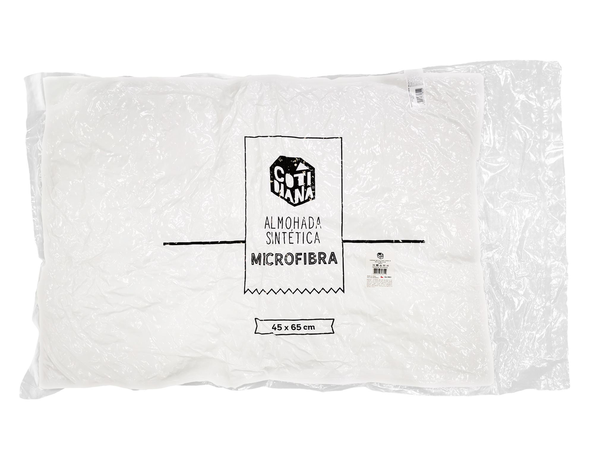 Almohada sintética 45x65 cm Cotidiana-0