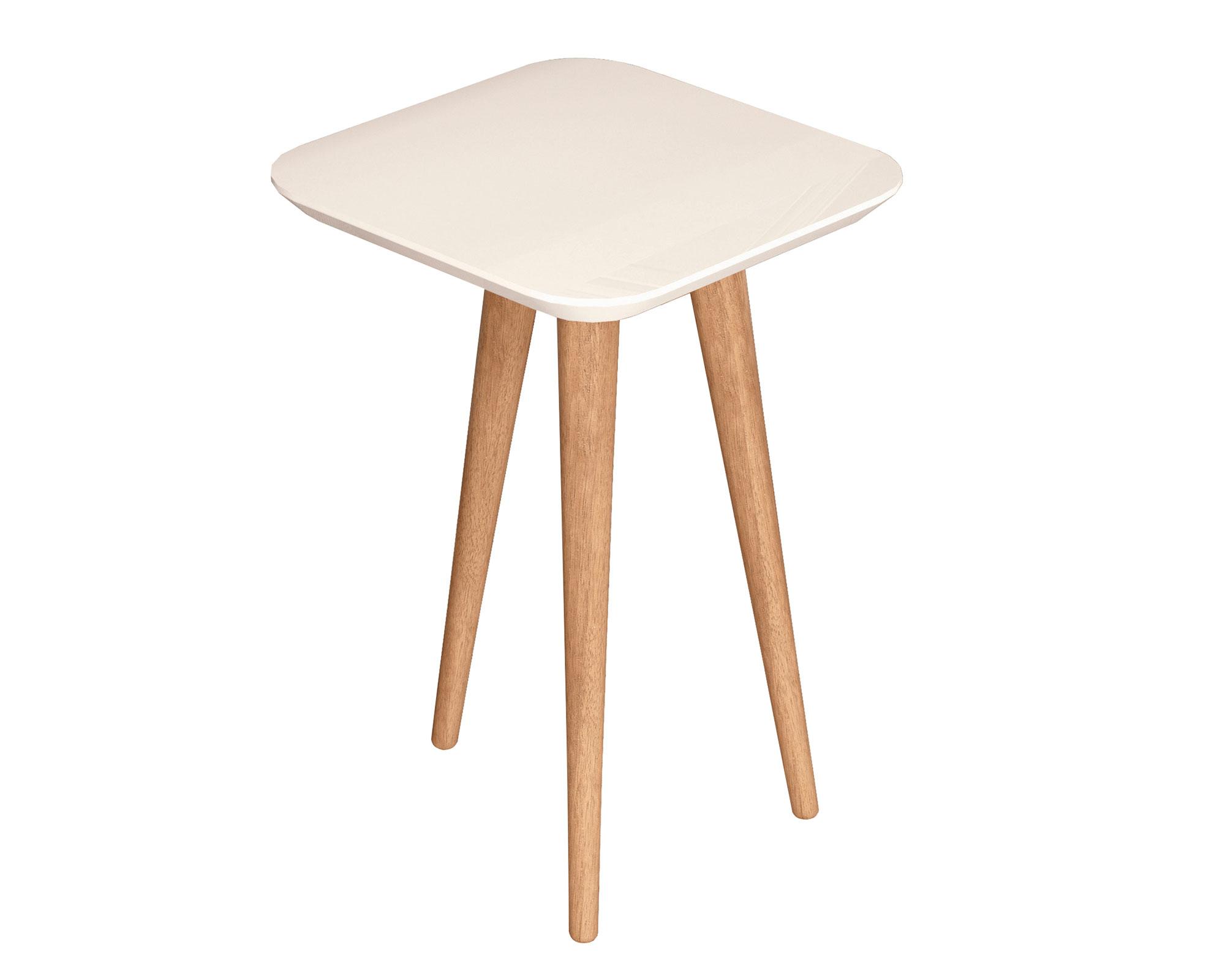 Mesa de centro Apolo blanco/café 2 piezas Jdo&Design-2