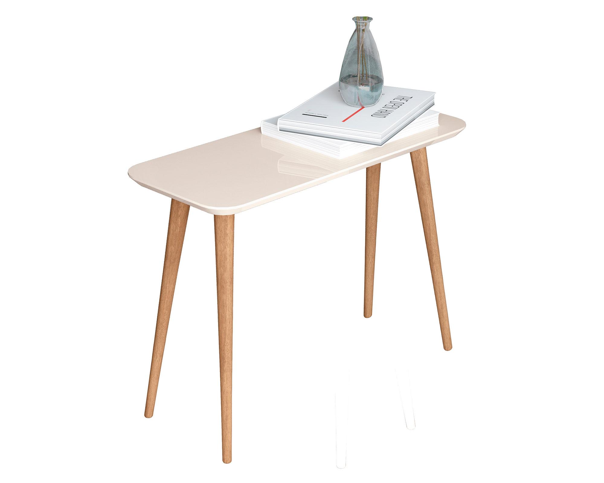 Mesa de centro Apolo blanco/café 2 piezas Jdo&Design-1