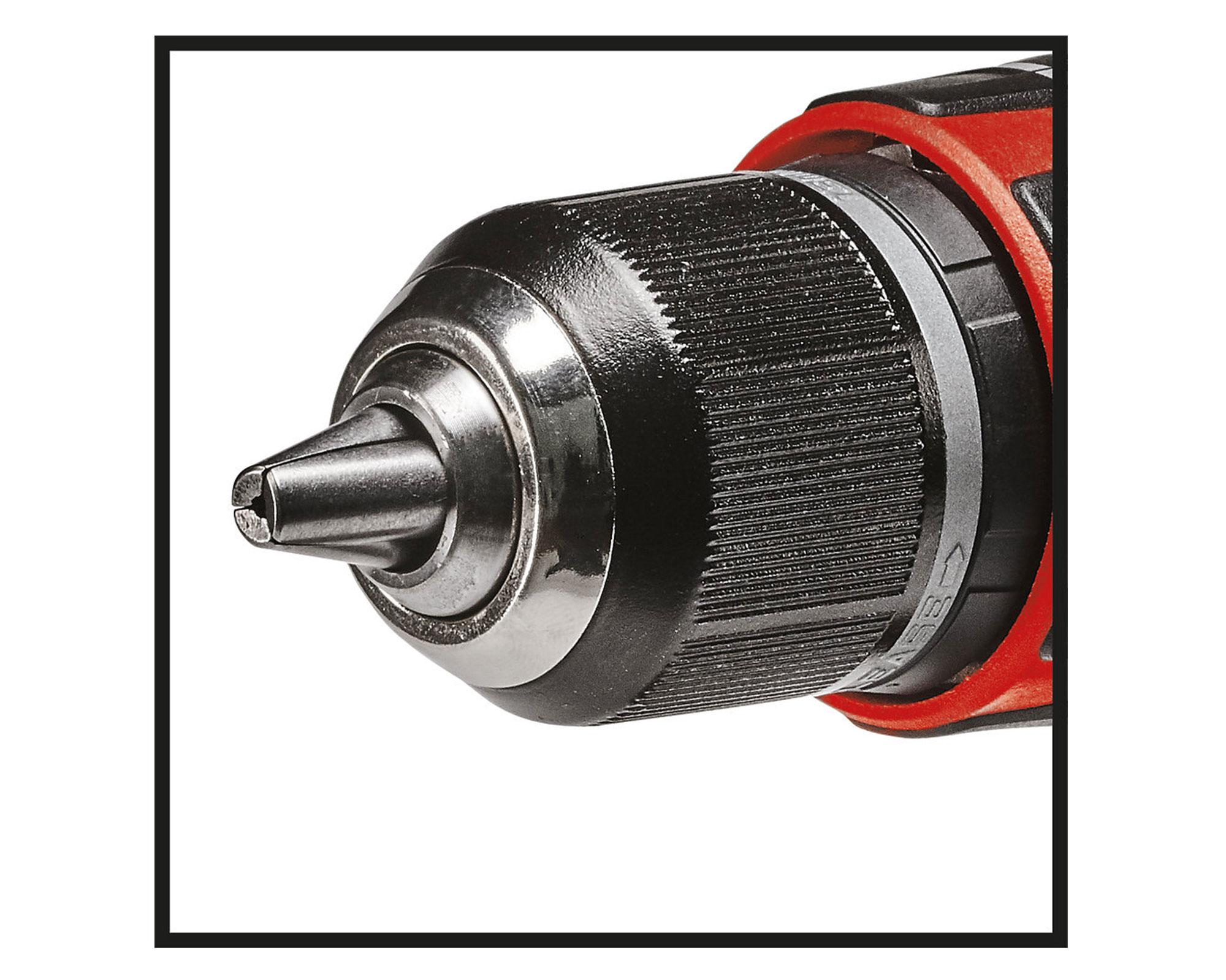 Taladro inalámbrico 18V 13 mm + 2 baterías 2,0 Ah Einhell.-5