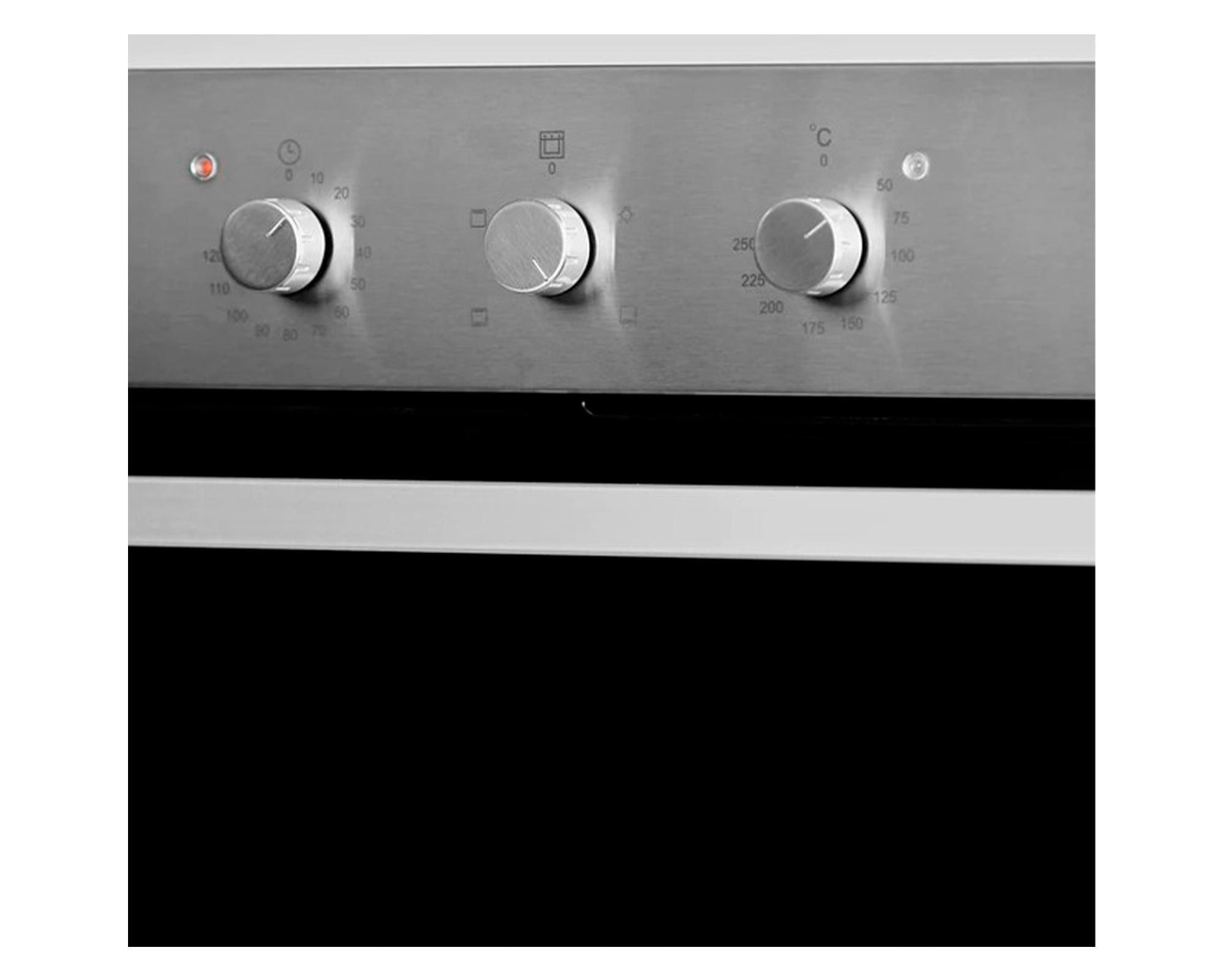 Horno eléctrico empotrado Design acero 60 lt-2