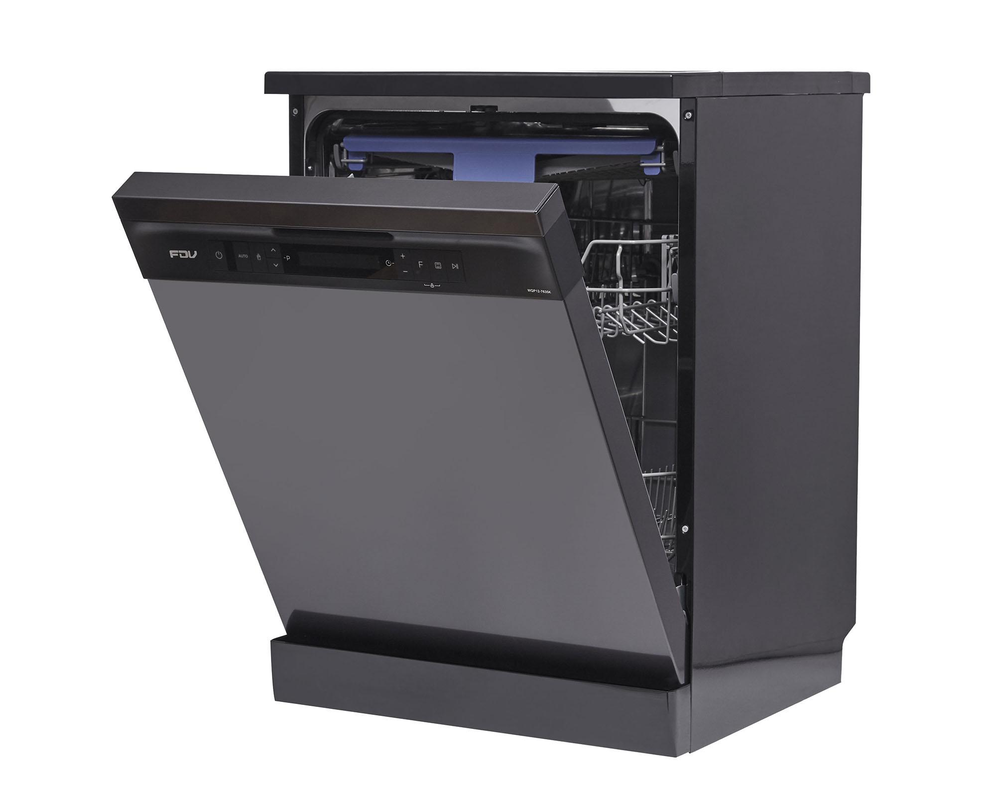 Lavavajillas Prestige negro 14 cubiertos-2