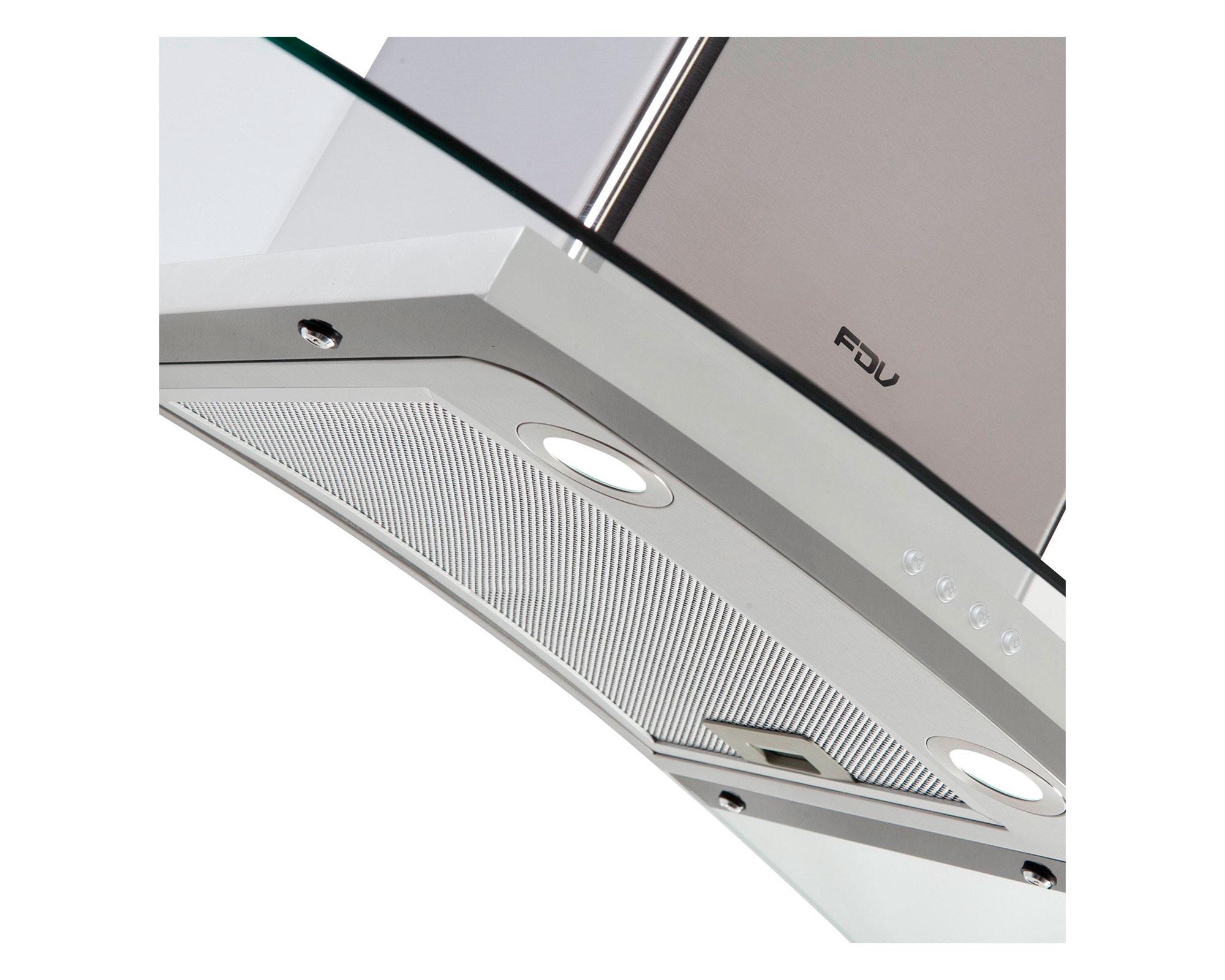 Campana mural 202W New Crystal inox-3