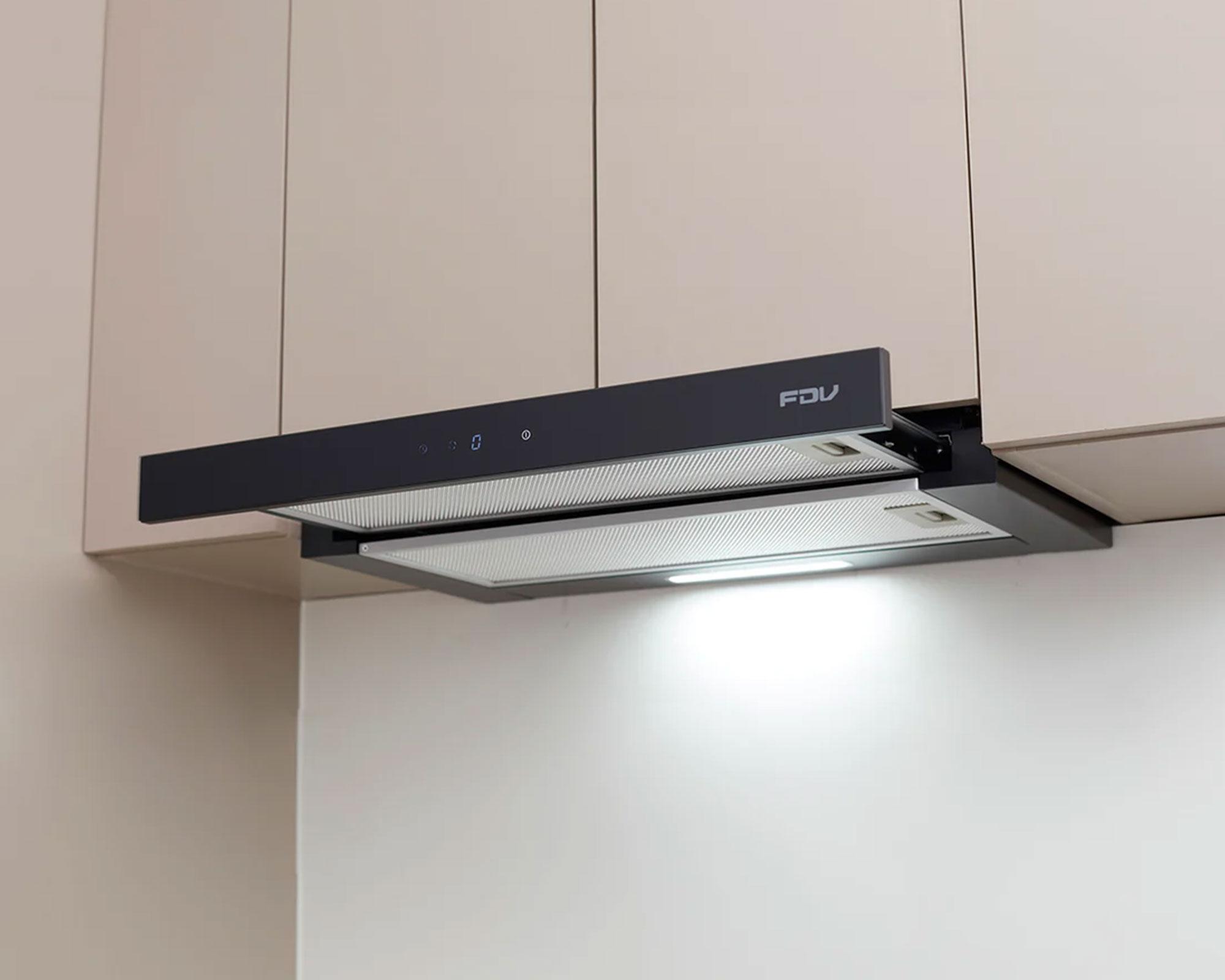 Campana retráctil UA0260J BK Touch 74 W-2
