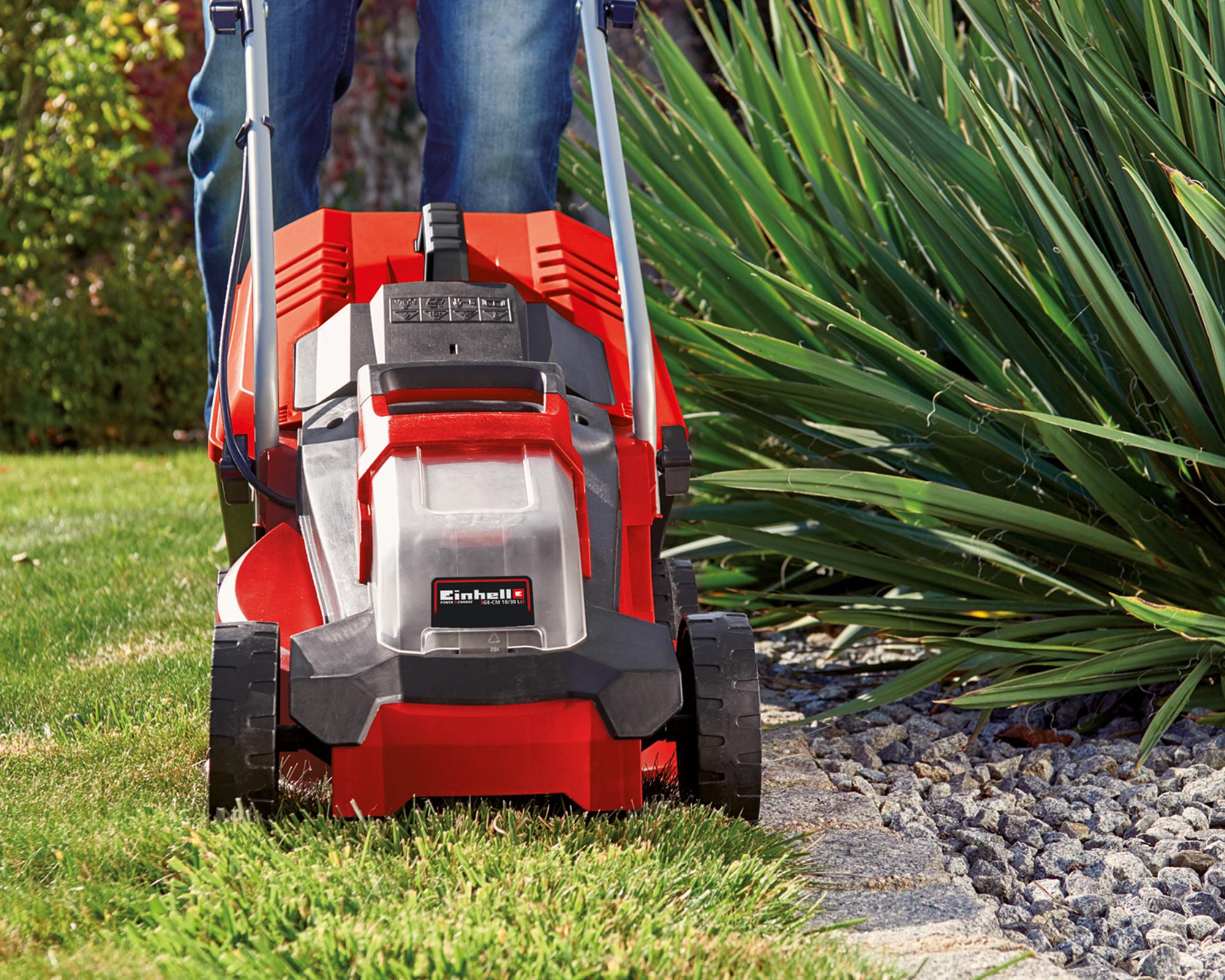 Cortacésped inalámbrico 30 cm GE-CM 18/30 Li Einhell-3