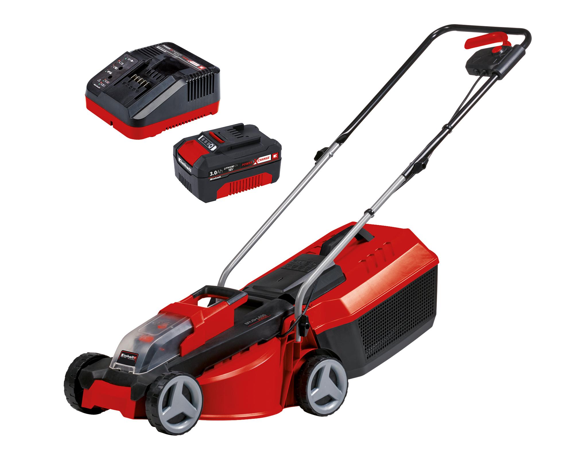 Cortacésped inalámbrico 30 cm GE-CM 18/30 Li Einhell-0