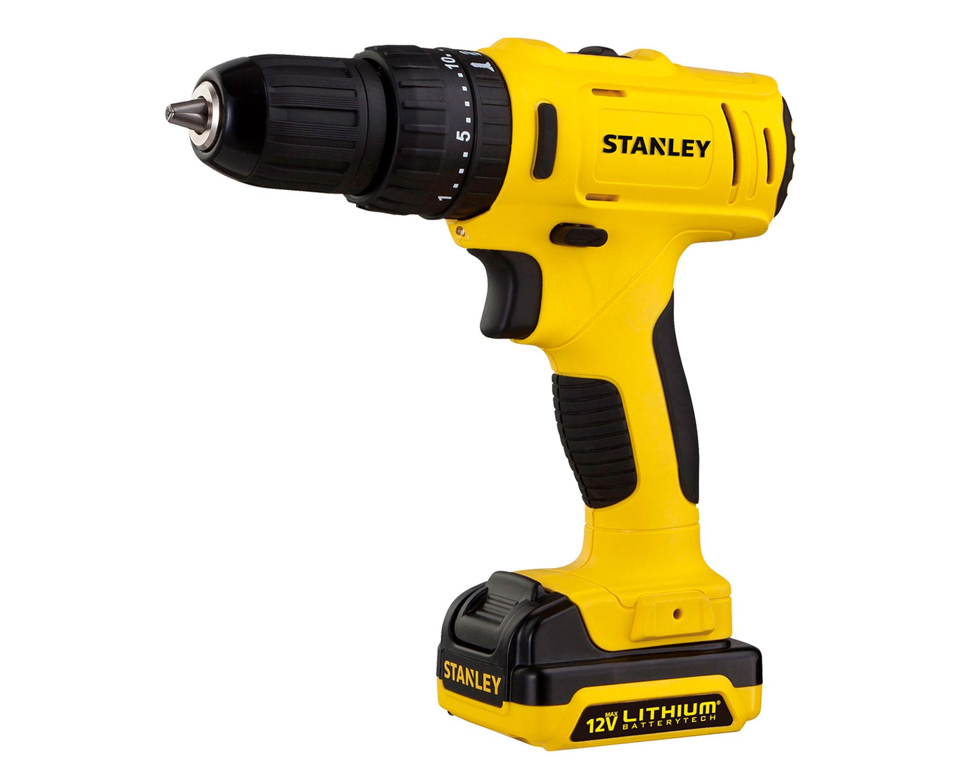 Taladro percutor inalámbrico 12V 10mm SCH121S2K-B2 + 2 baterías 1,5 Ah Stanley-0
