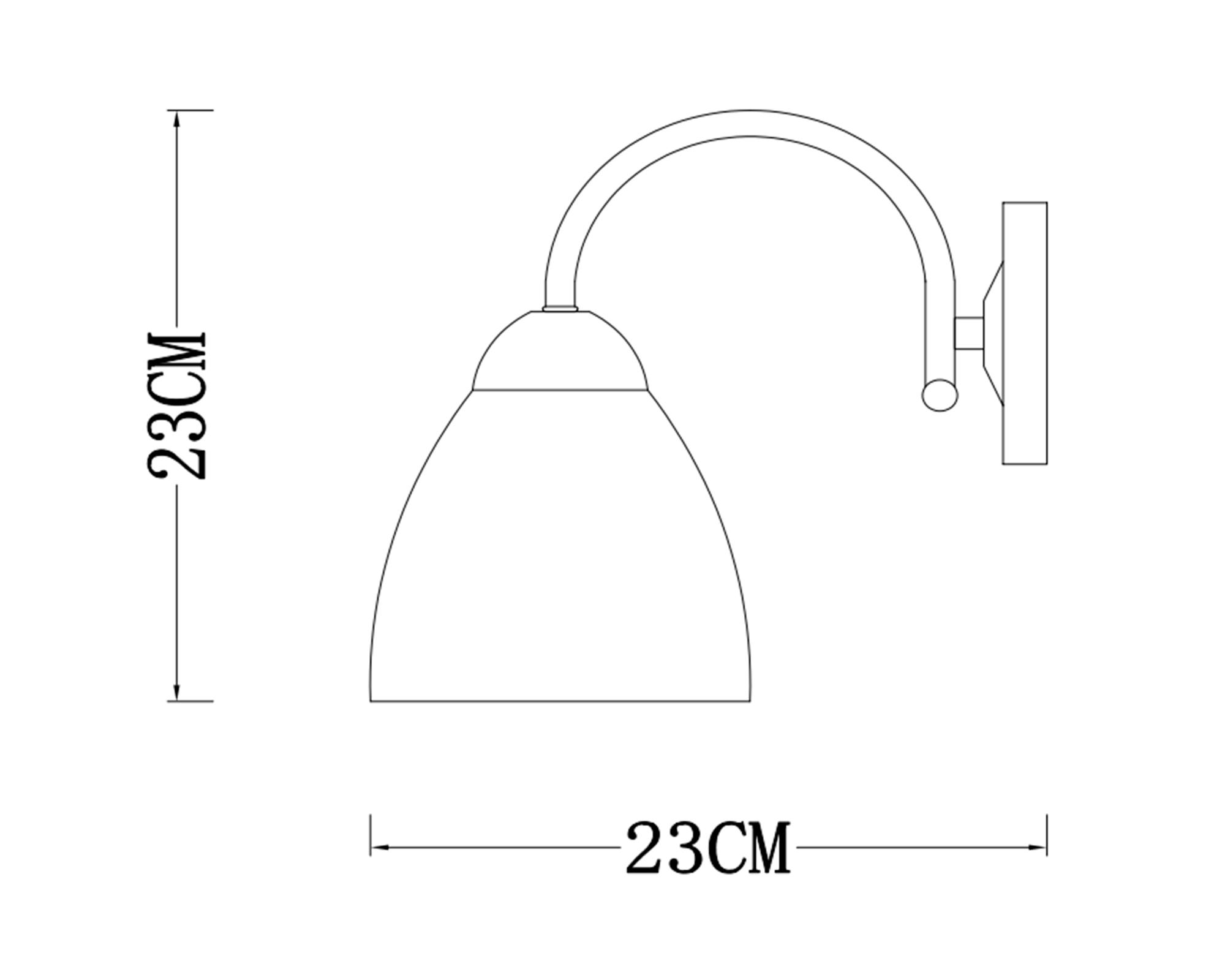 Aplique 1L E27 Oslo 2.0 Abitare-3