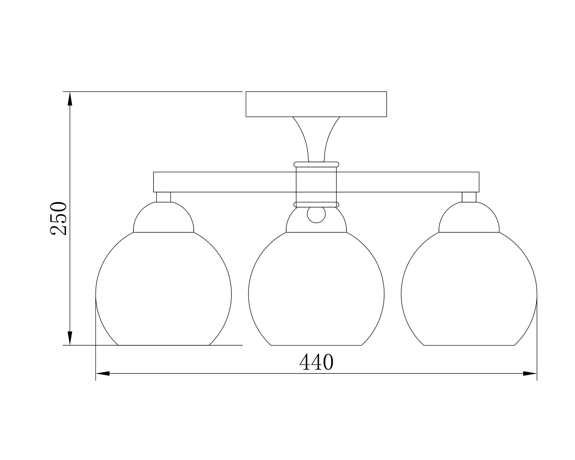 Lámpara colgante Pods E27 Abitare-3