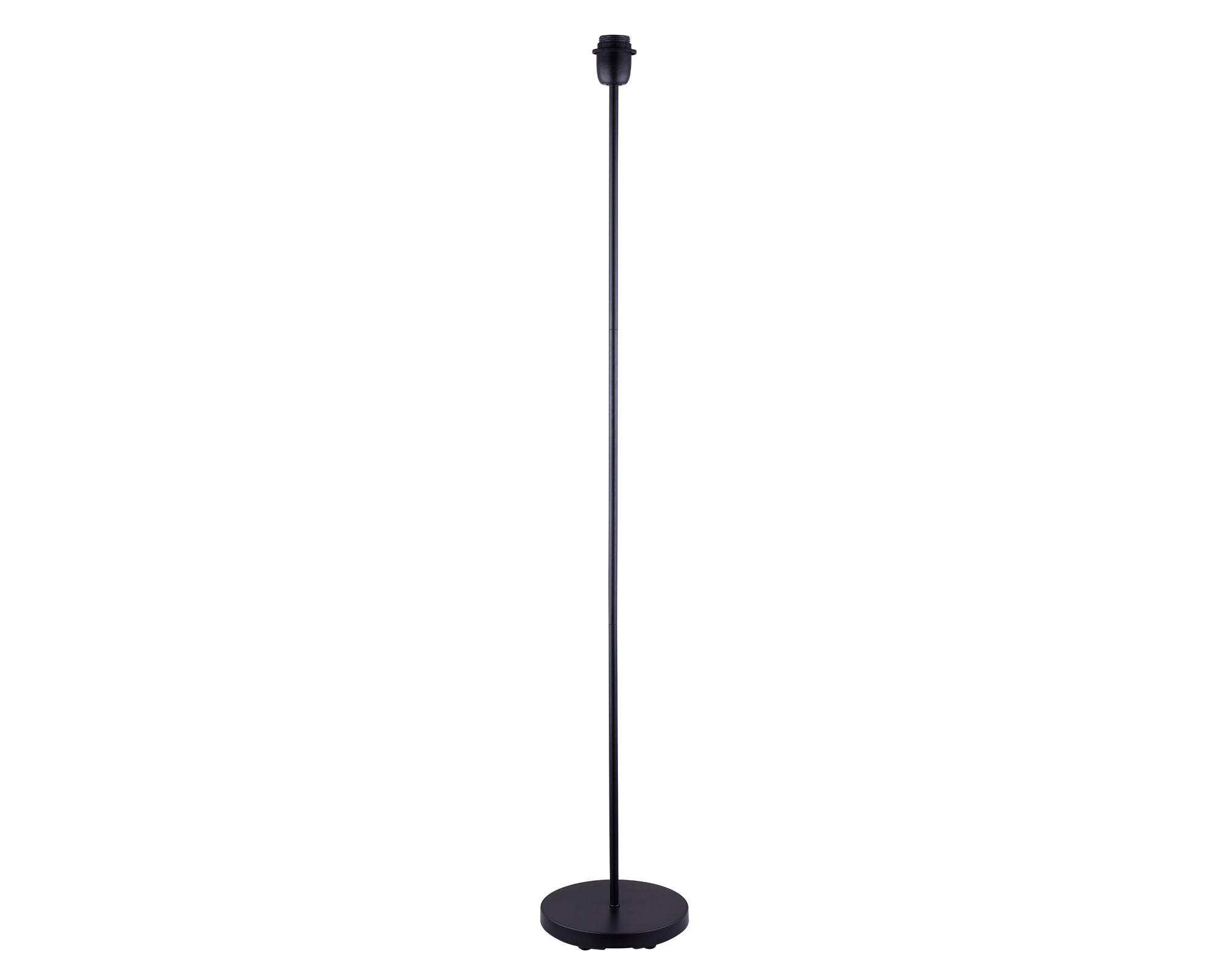 Base ampolleta pie 1L E27 negro Abitare-0