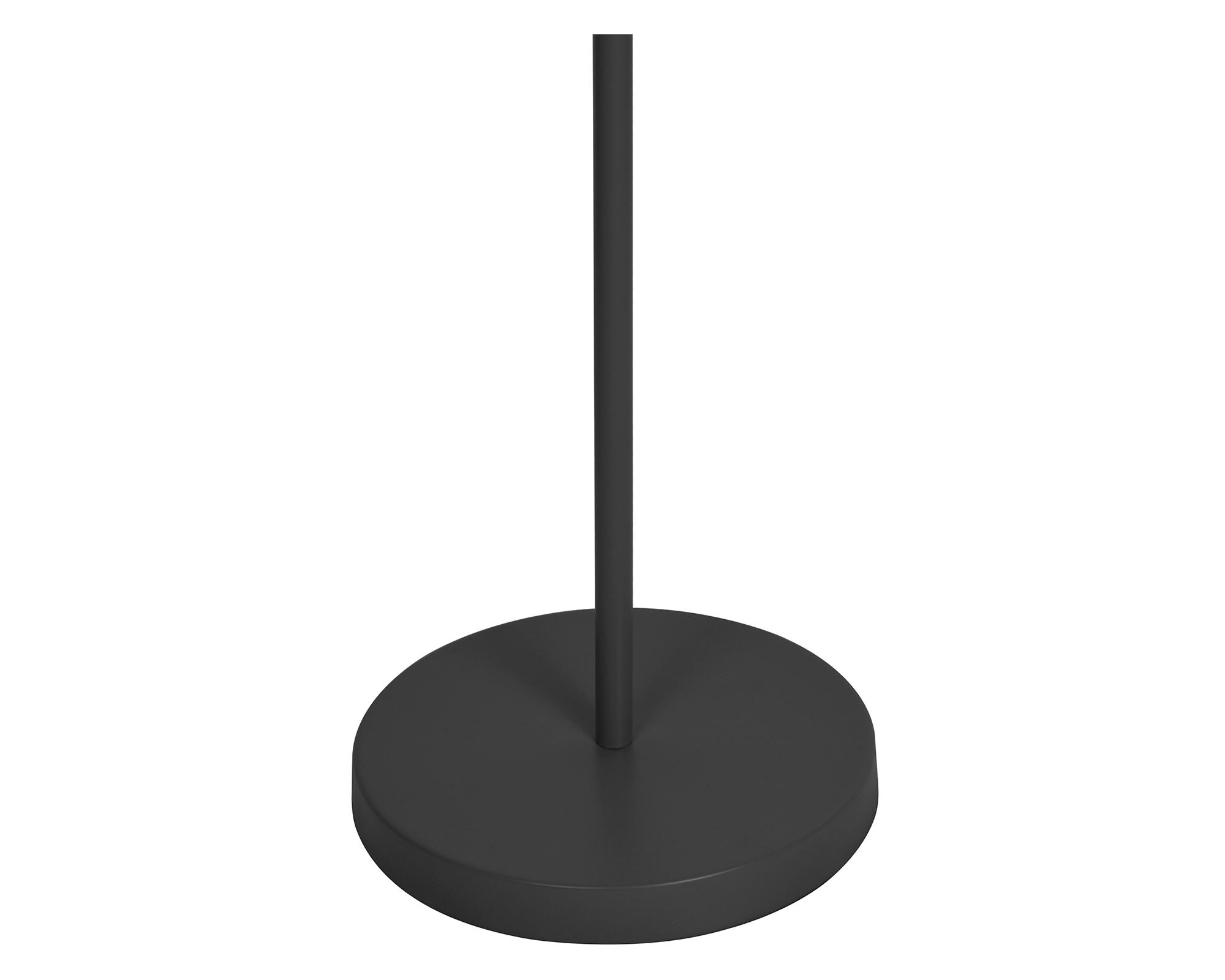 Lámpara pie 1L E27 Neptune 2.0 negro Abitare-3