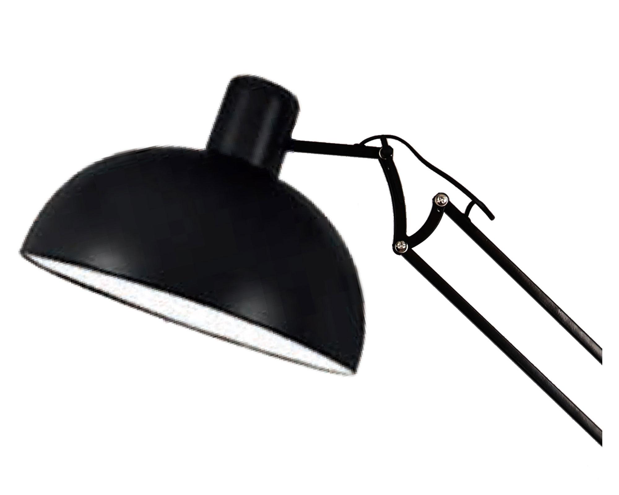 Lámpara pie 1L E27 Alen negro Abitare-1