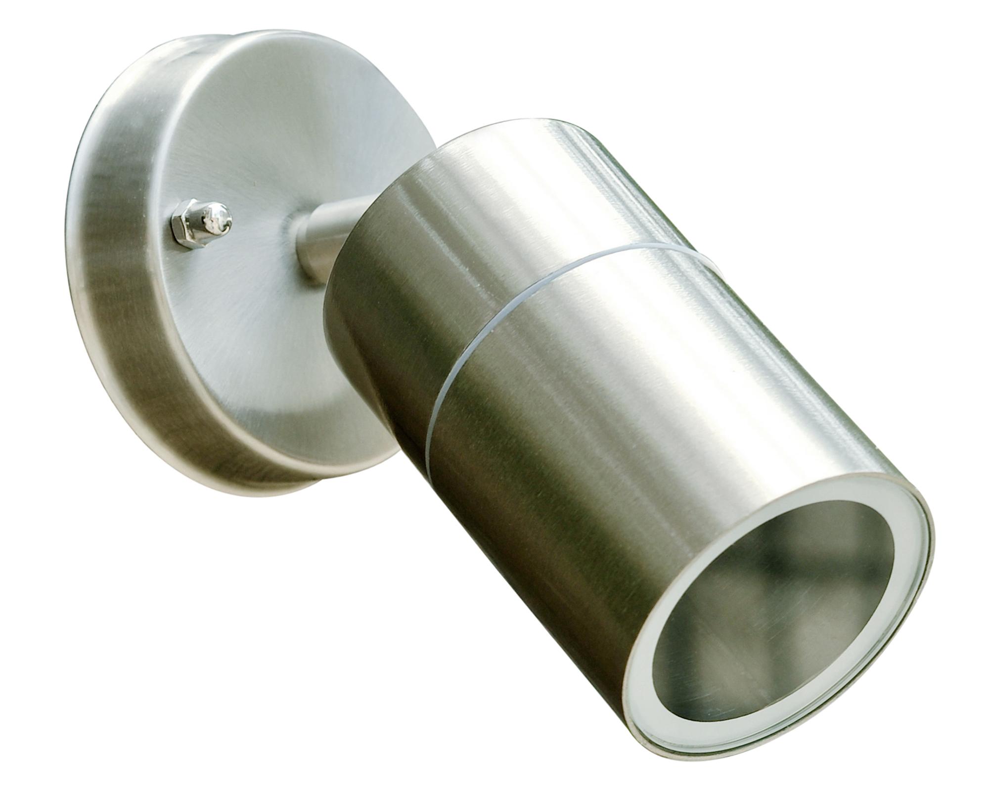 Aplique 1L GU10 inox Abitare-2