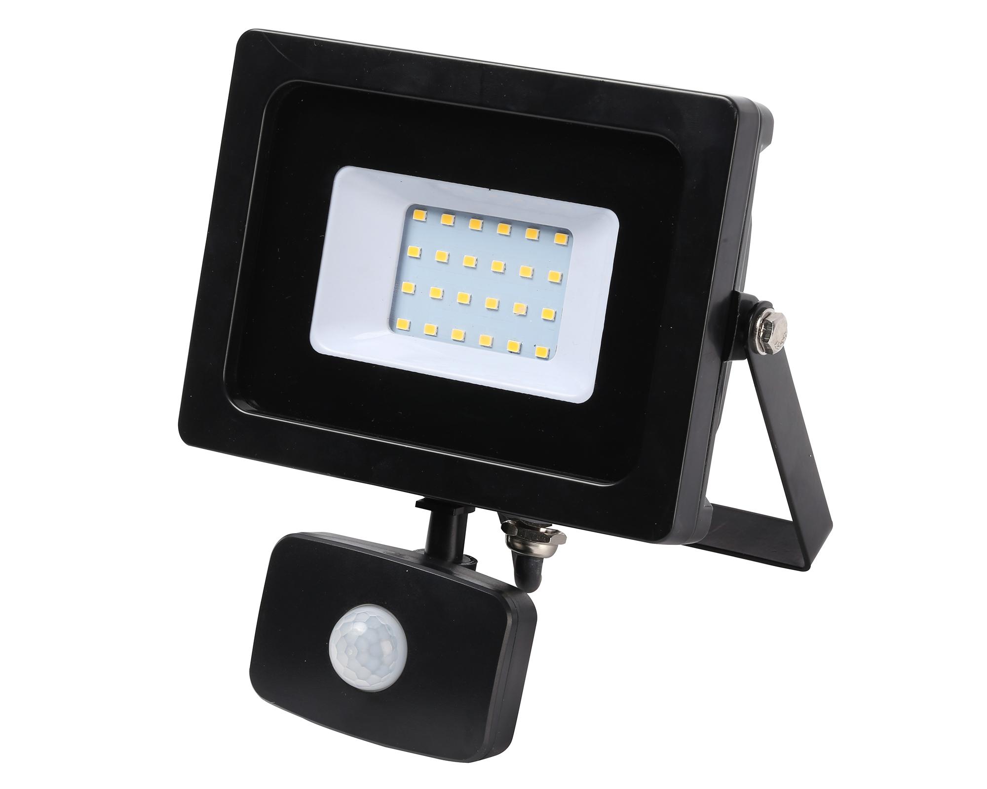 Reflector LED con sensor luz fría Abitare-1