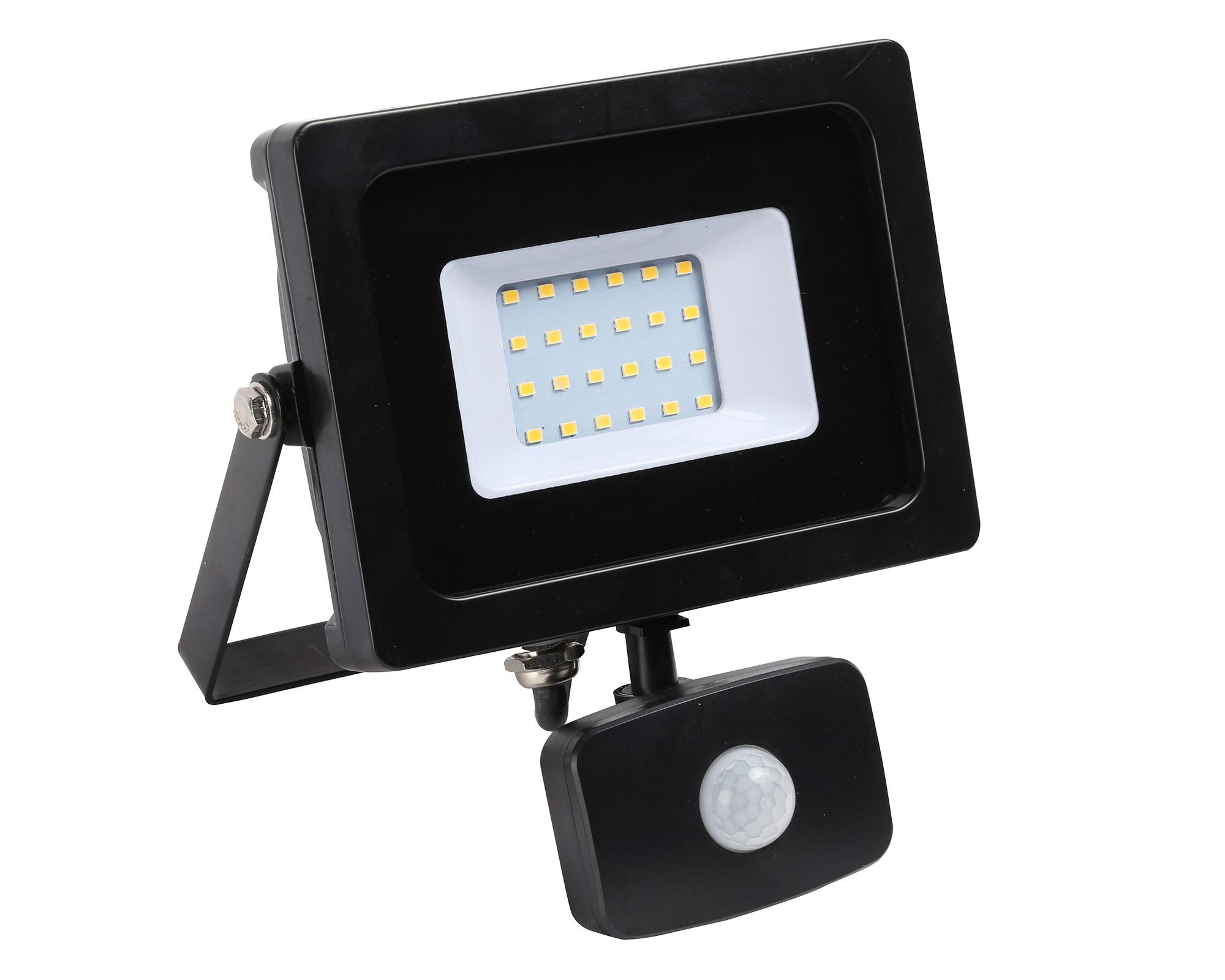 Reflector LED con sensor luz fría Abitare-0