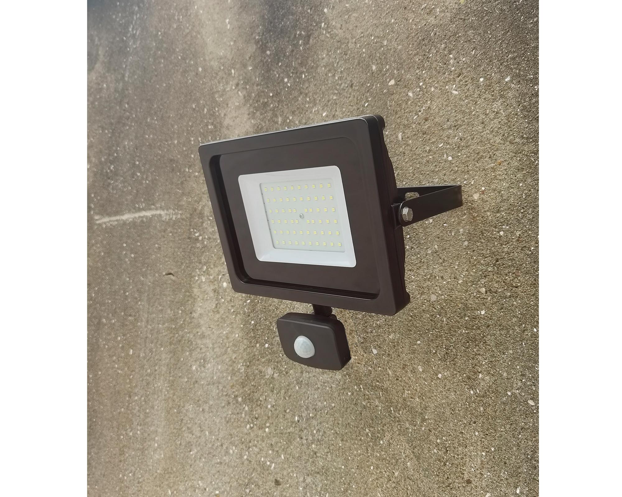 Reflector LED Flat SMD sensor 375W negro-3