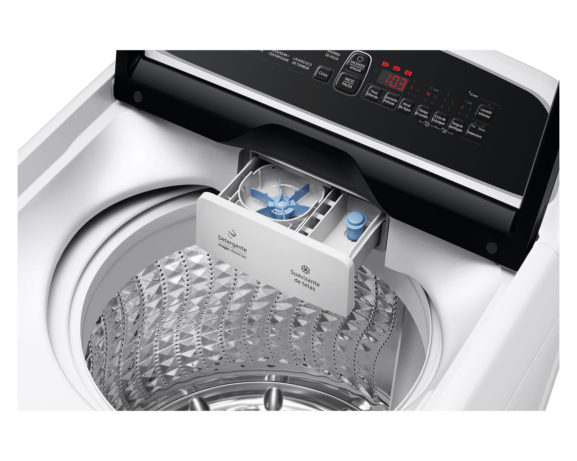 Lavadora carga superior 19 kg WA19T6260BW/ZS Samsung-7
