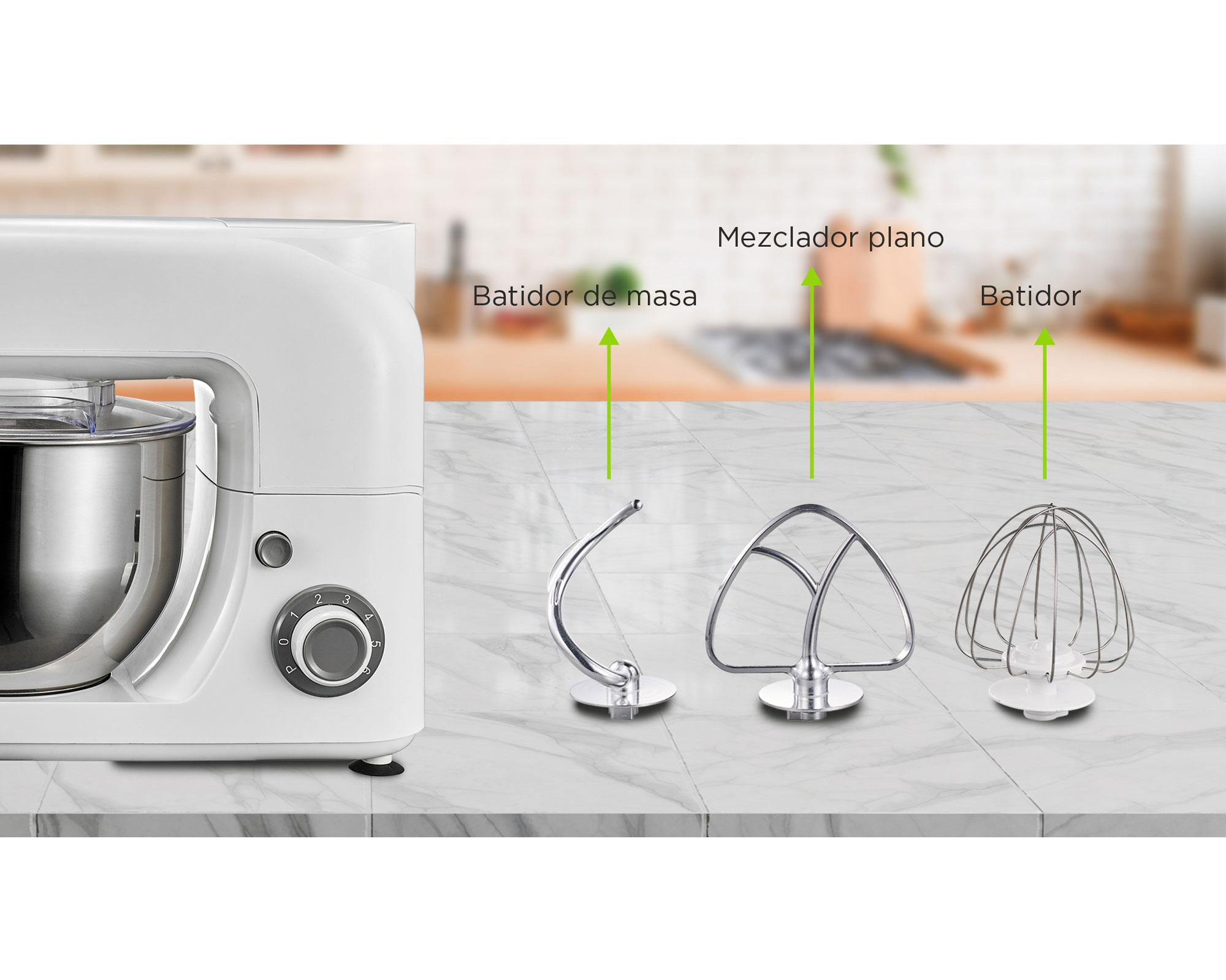 Batidora pedestal 5 litros HM9021 blanco Nex.-5