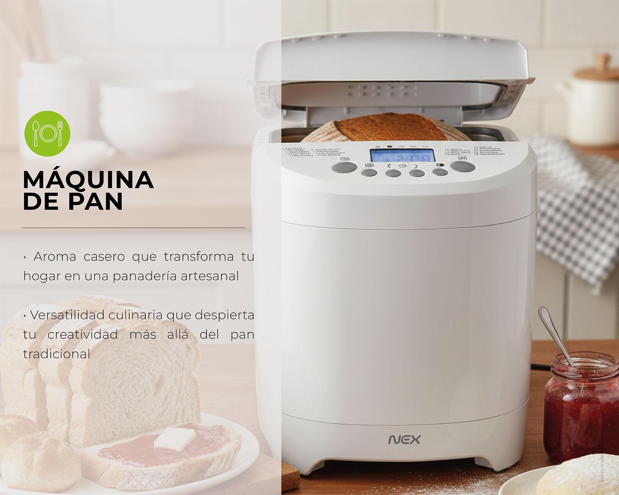 Máquina de pan BM360020 blanco Nex.-3